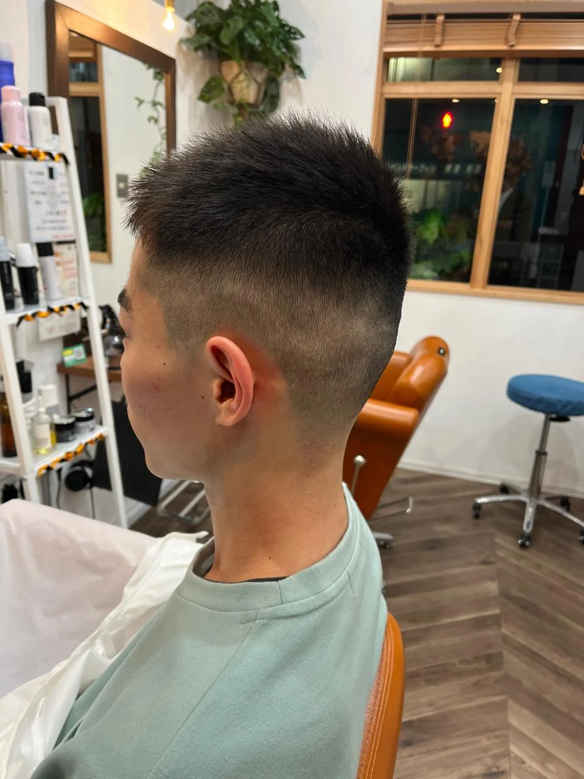 メンズ フェードカット 佐藤 宰のヘアスタイル