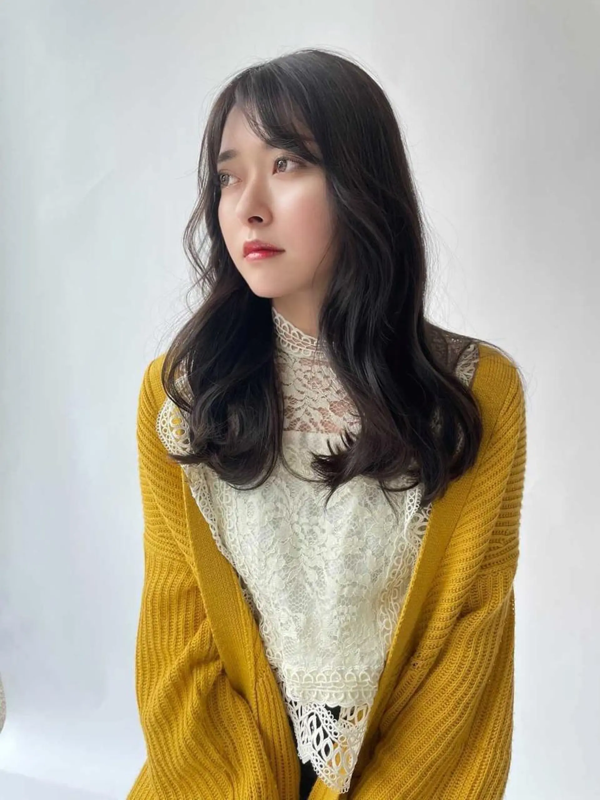 ミディアム 似合わせカット 迫留由弥のヘアスタイル