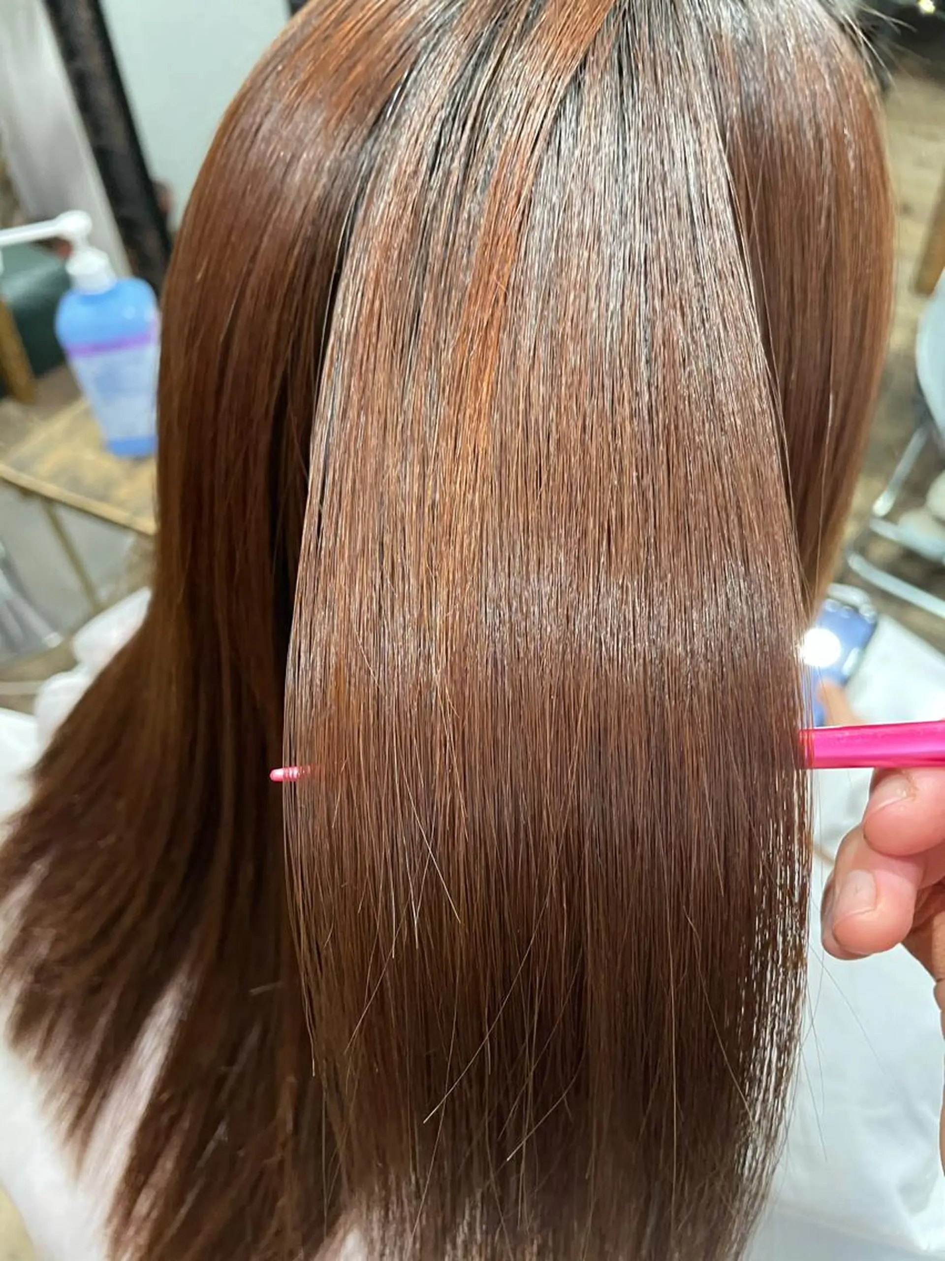 セミロング パーマ マルヤマ リナのマツエク・マツパデザイン