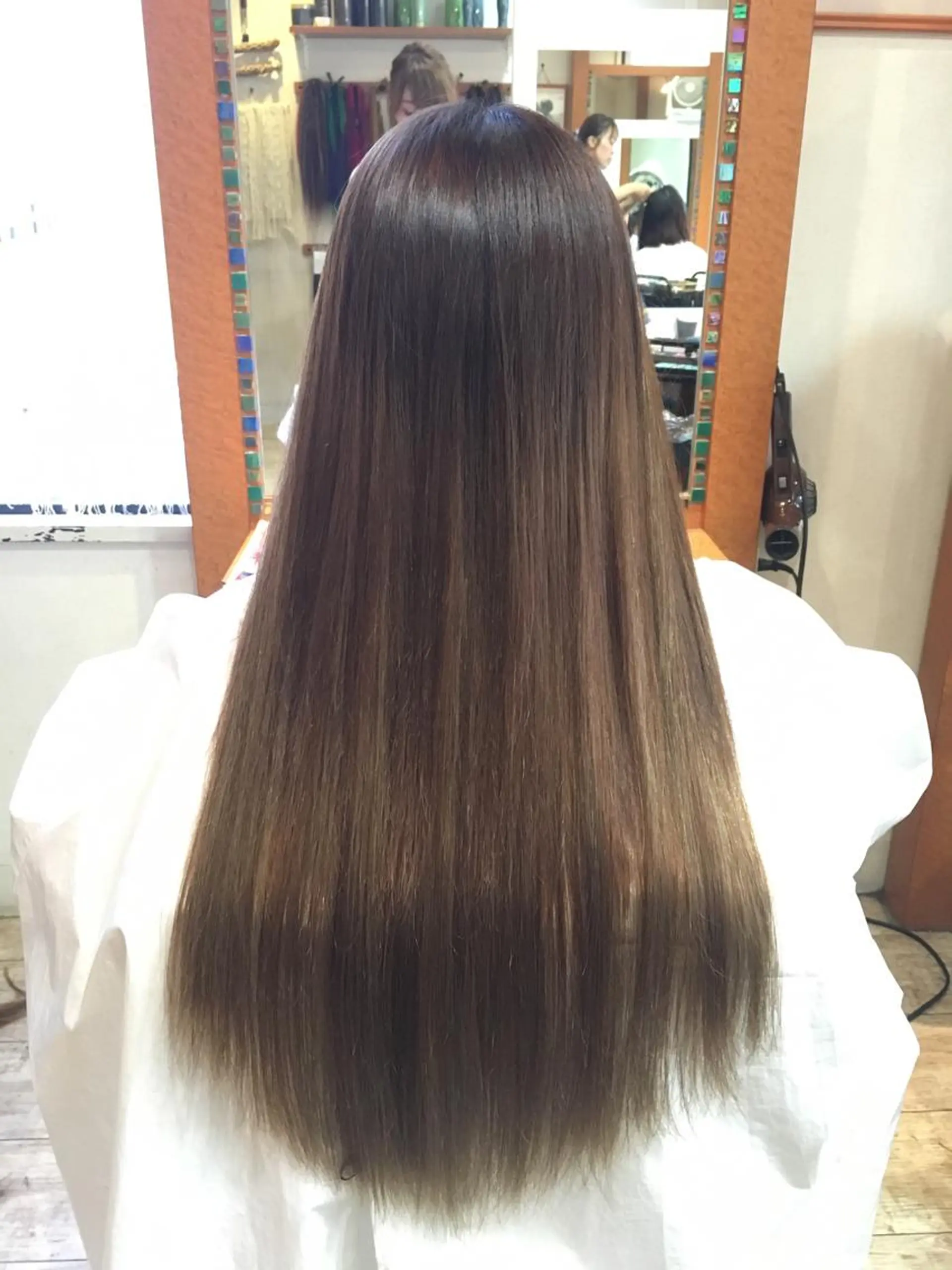 セミロング ロング カラー シールエクステ エクステ リピート指名no.1 /ruiのヘアスタイル