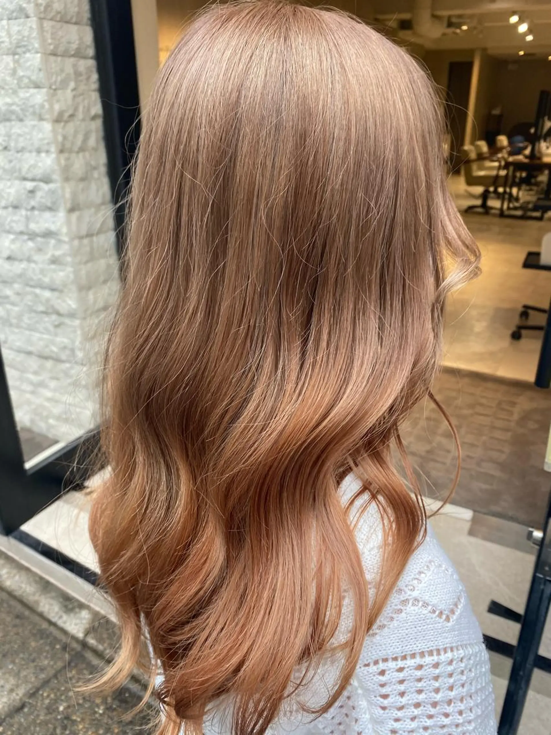 ロング カラー ヘアアレンジ 韓国ヘア┊︎レイヤー ┊︎haruka🌙のヘアスタイル