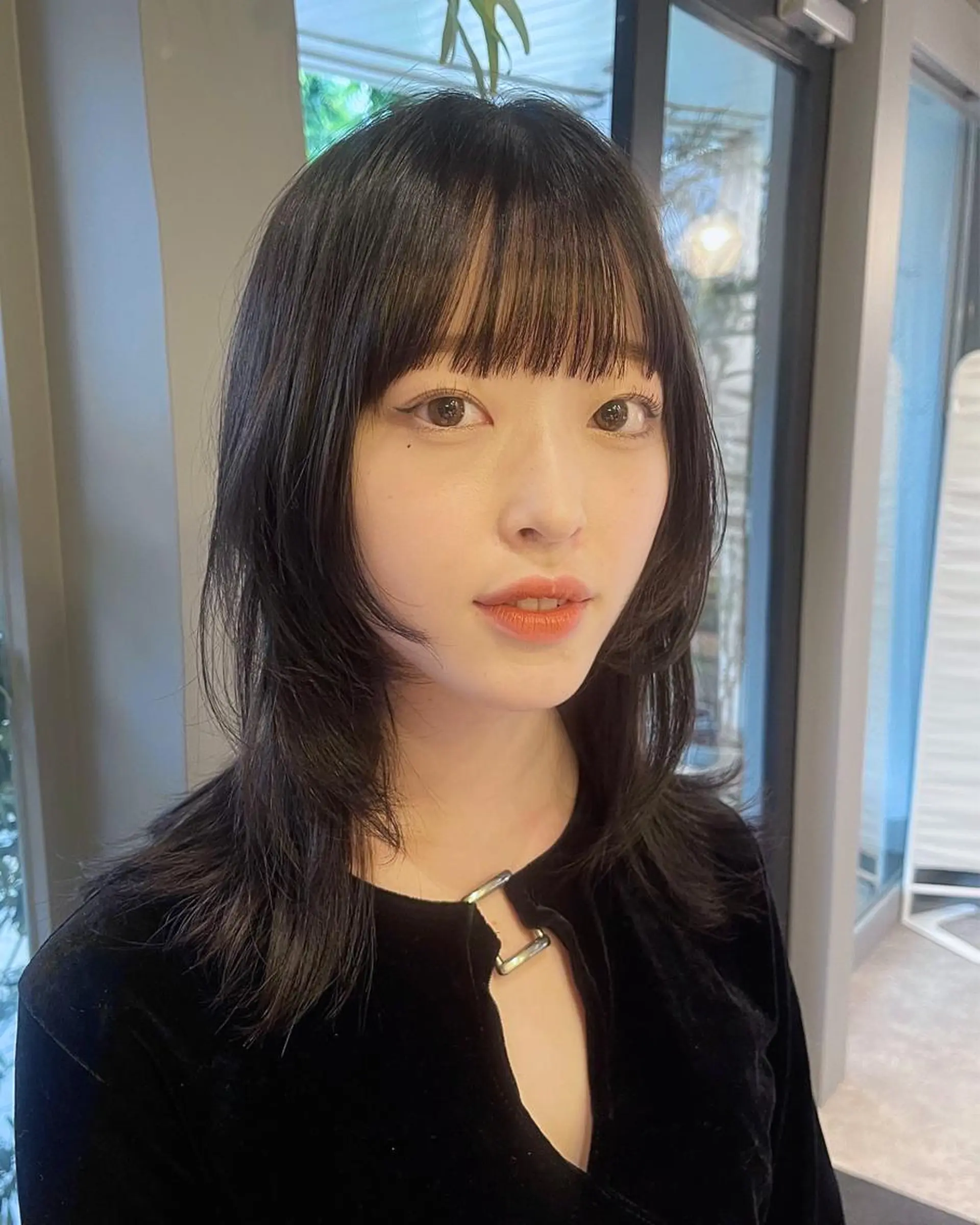 ロング 韓国風ヘア レイヤーカット ano ♡のヘアスタイル