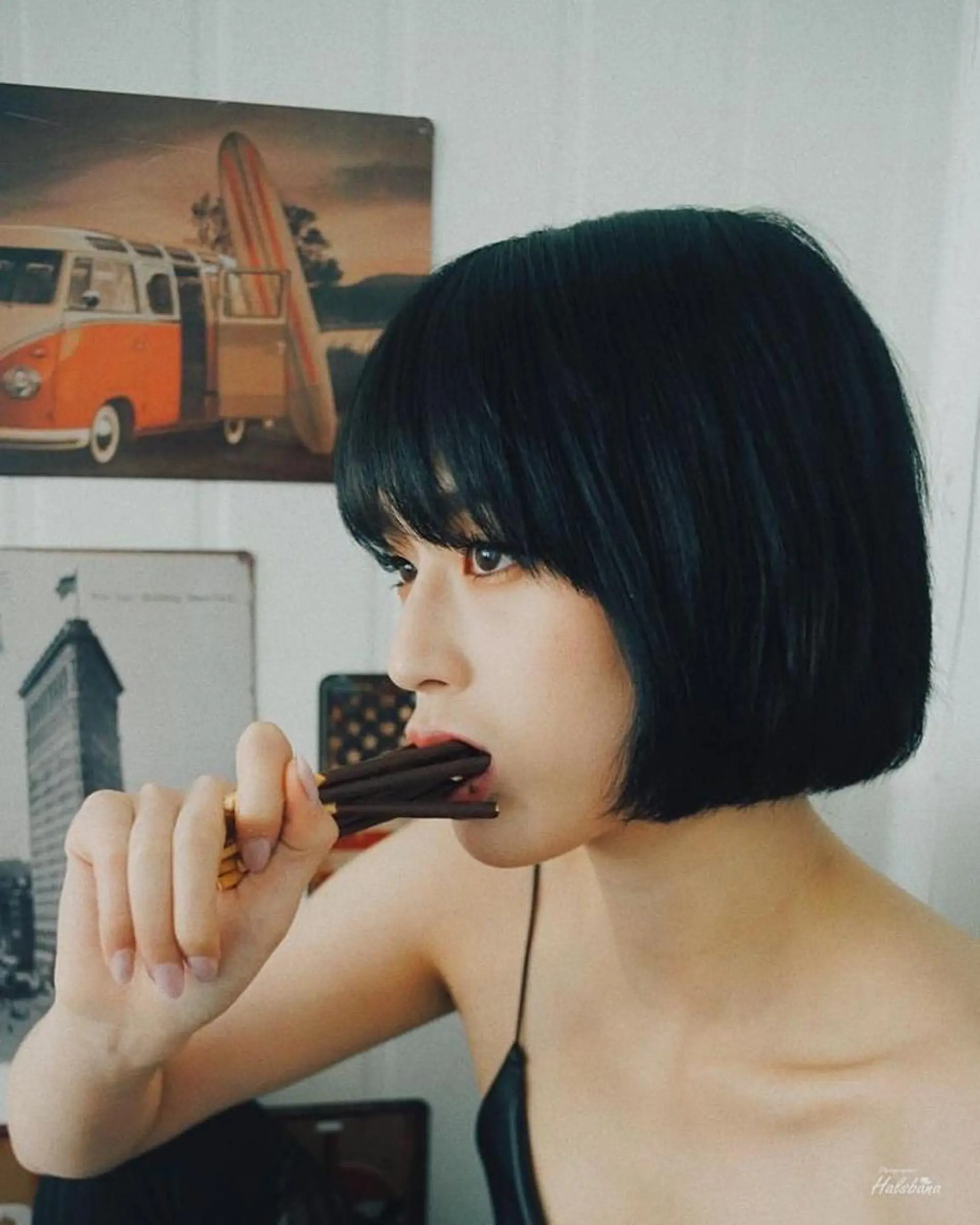 莉乃/縮毛矯正/髪質 改善/艶カラーのヘアスタイル