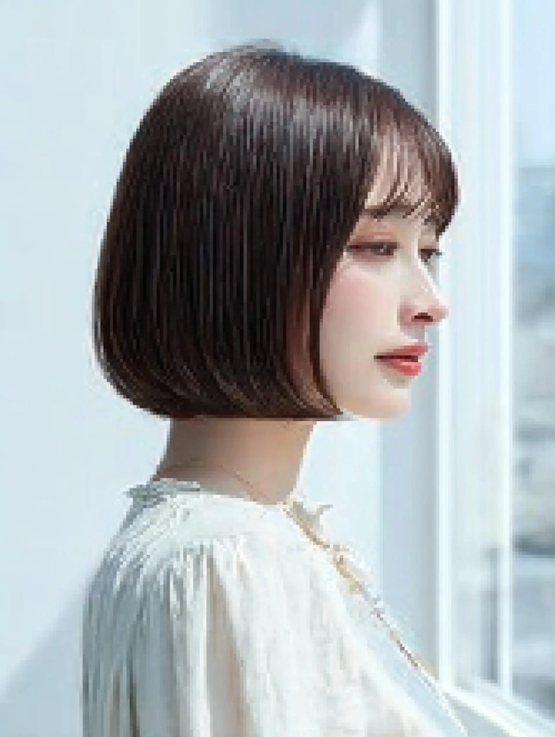 ショート ハッシュカット 髪質改善 レイヤーカット 縮毛矯正 トリートメント ヘアカラー 生艶髪＆レイヤー🔔 渋谷お薦めNo.1✨のヘアスタイル