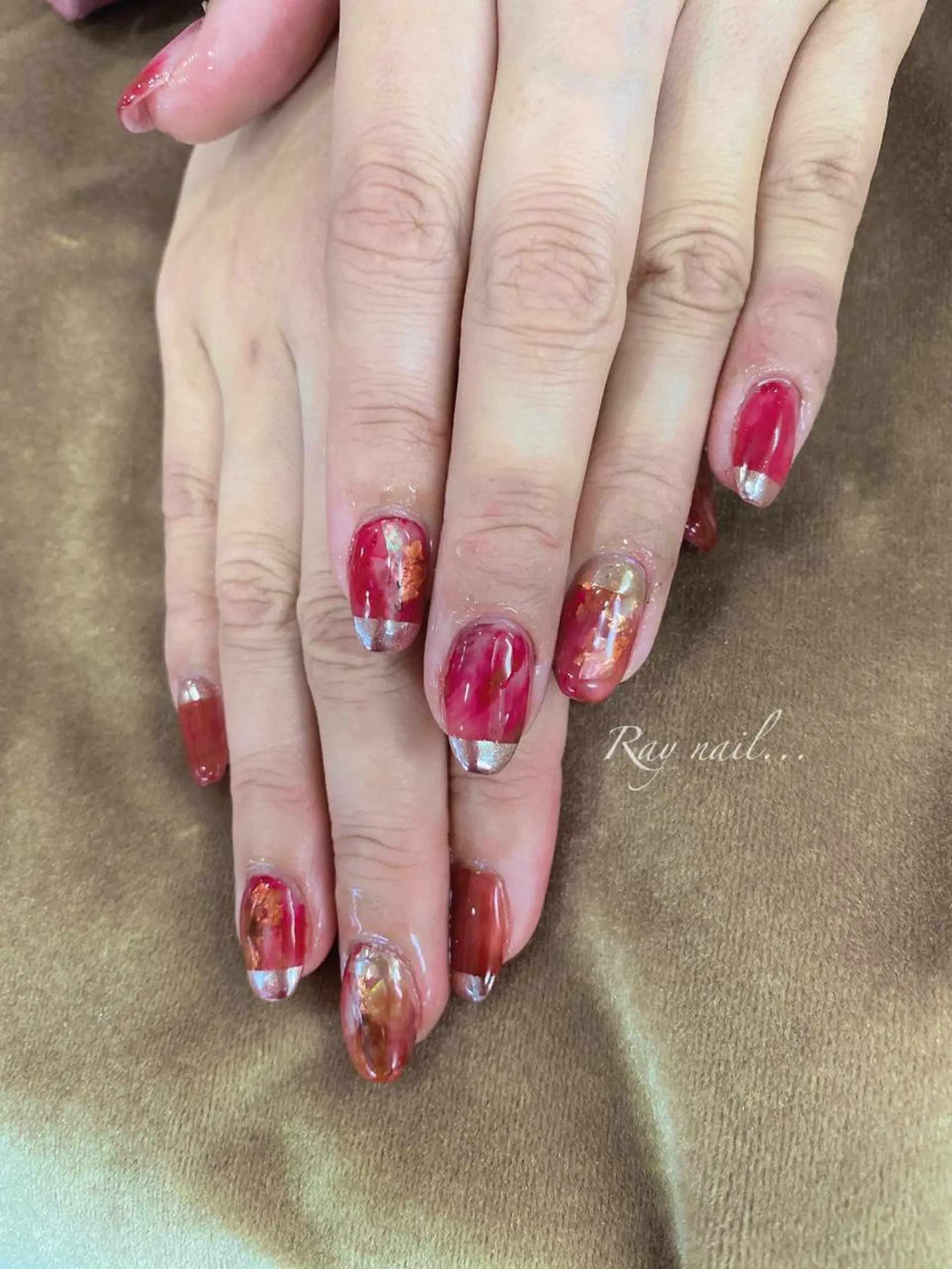 ネイル ニュアンスネイル nailsalon ∞ ﾐｶﾅﾙ ∞のネイルデザイン