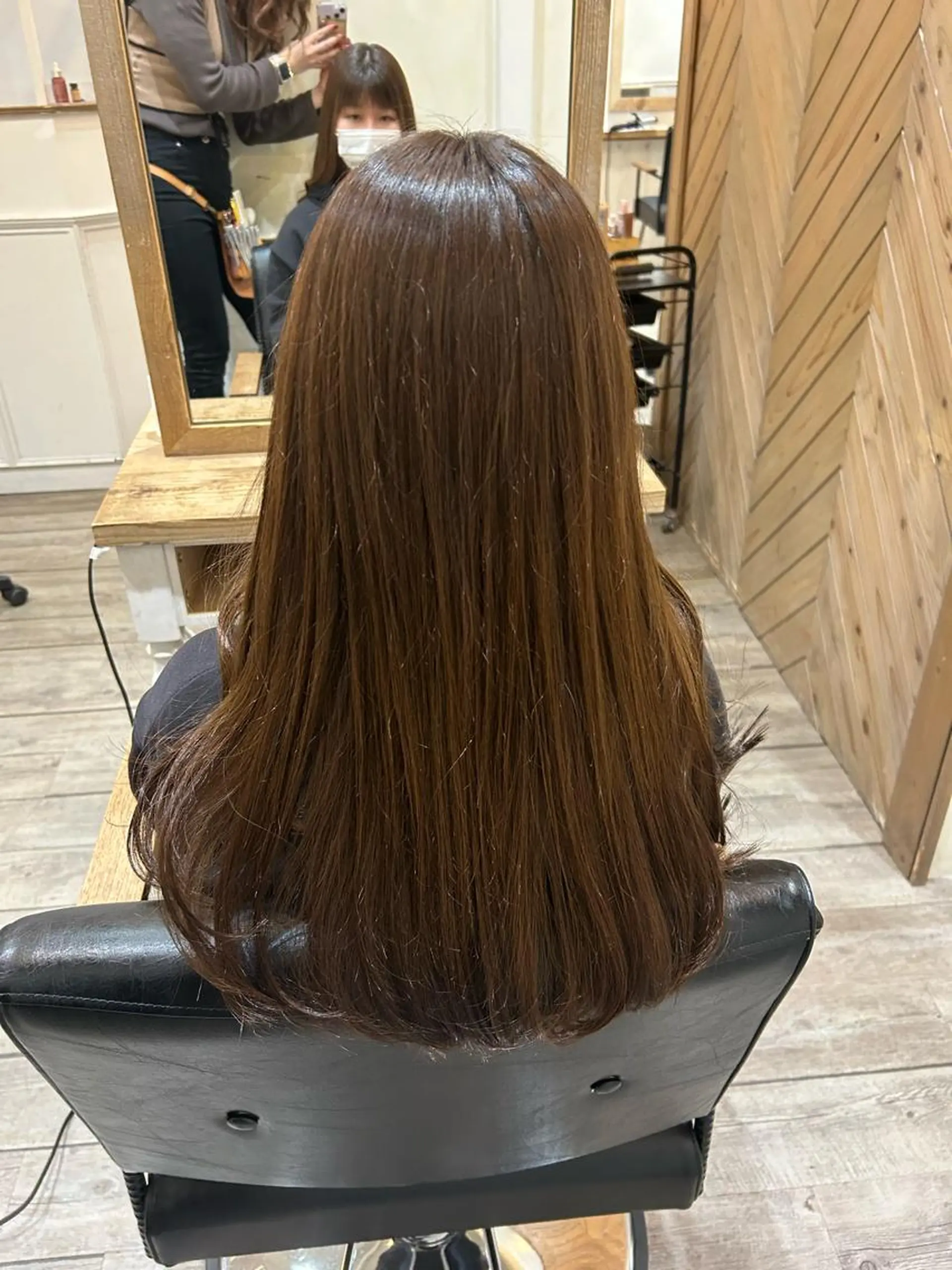 ロング kanon♡ 暖色カラー‎🤍のヘアスタイル