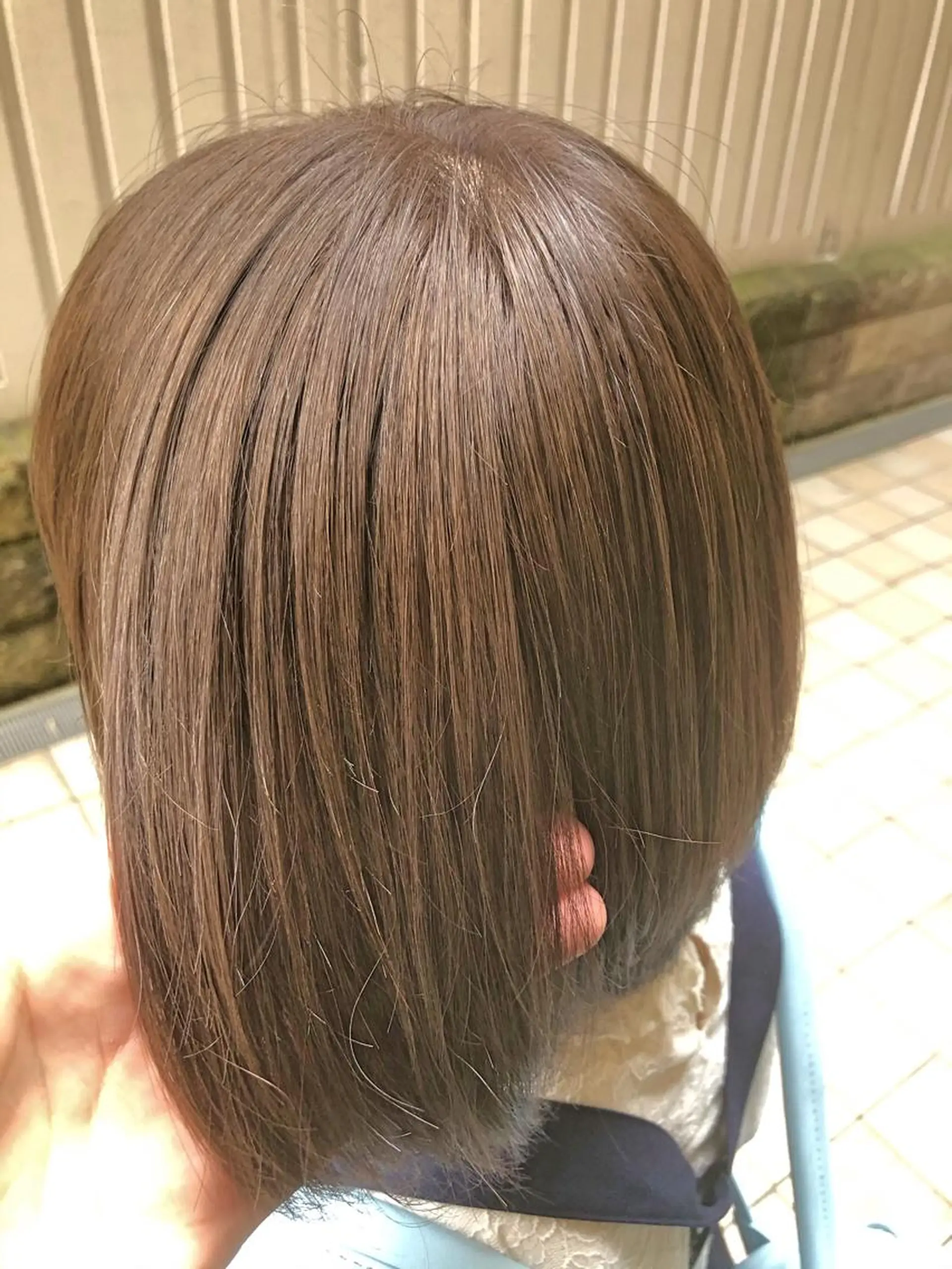 ショート カラー ブラウンカラー antica YOSHIのヘアスタイル