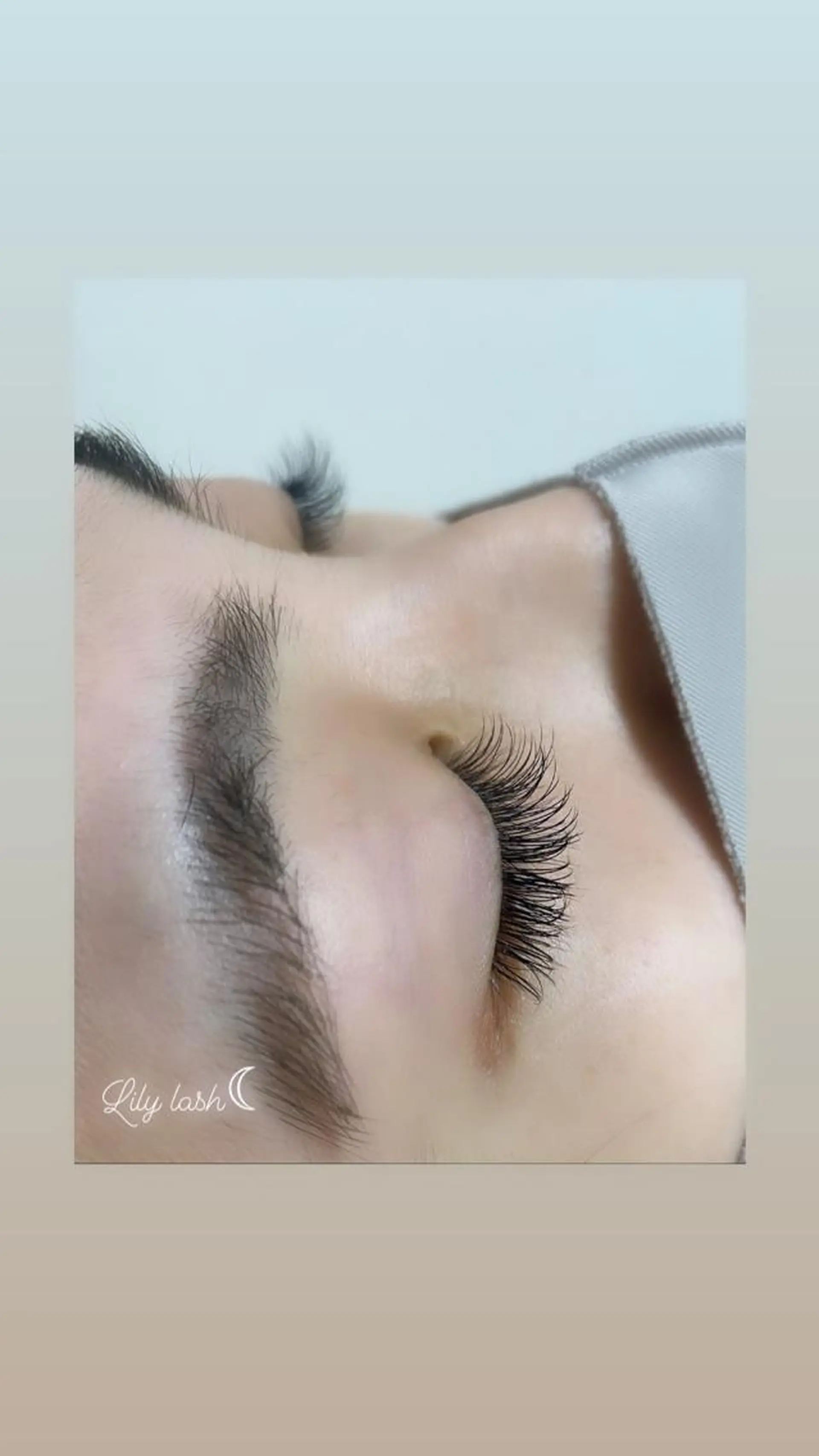 マツエク・マツパ 月夜に浮かぶ 君のまつげのマツエク・マツパデザイン