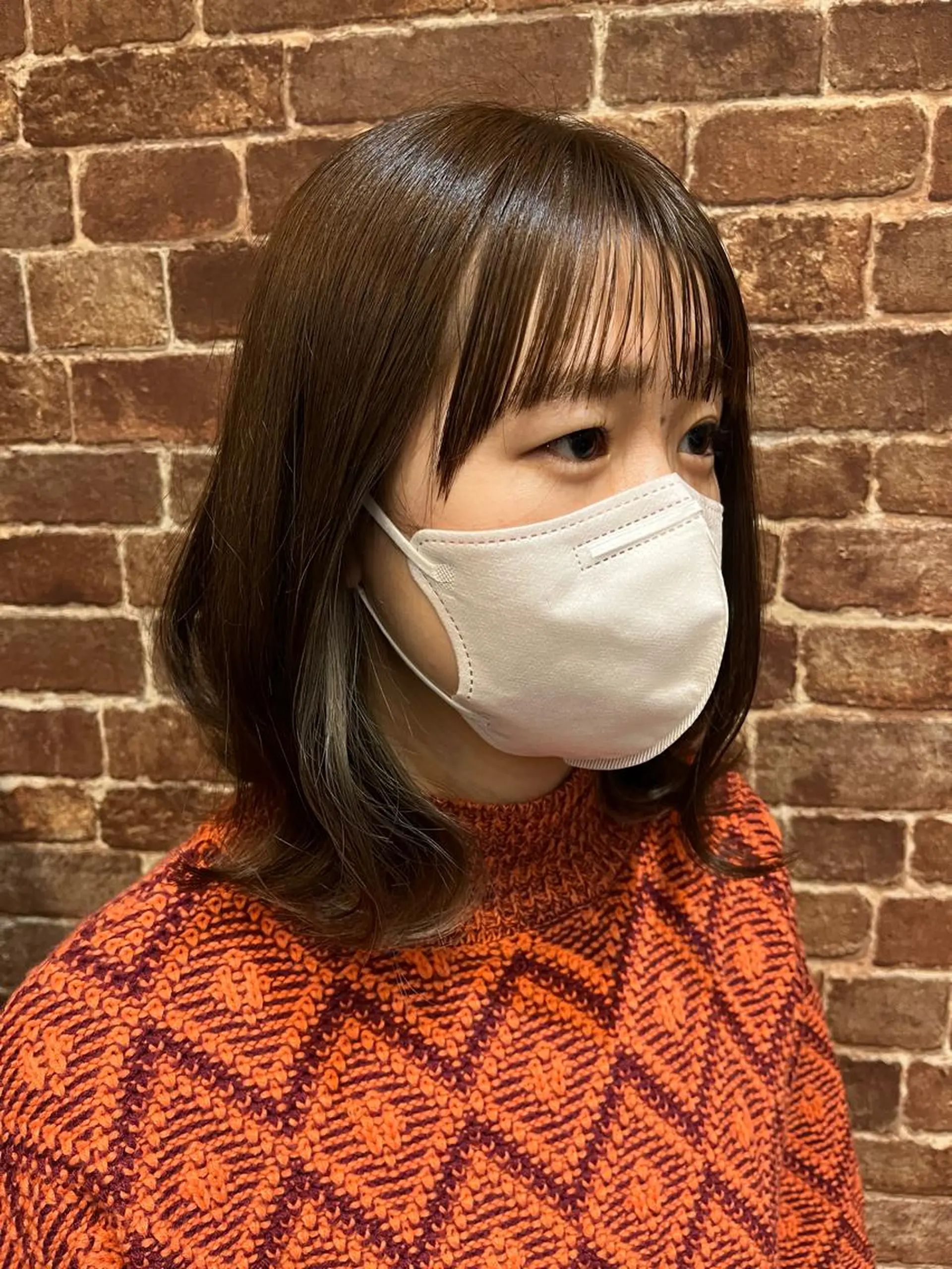 ミディアム カラー パーマ ヘアアレンジ メンズ キッズ ネイル マツエク・マツパ アイブロウ メンズブリーチ メンズハイライト メンズインナーカラー メンズ韓国風 ブリーチ カット 久木原 ゆりのヘアスタイル