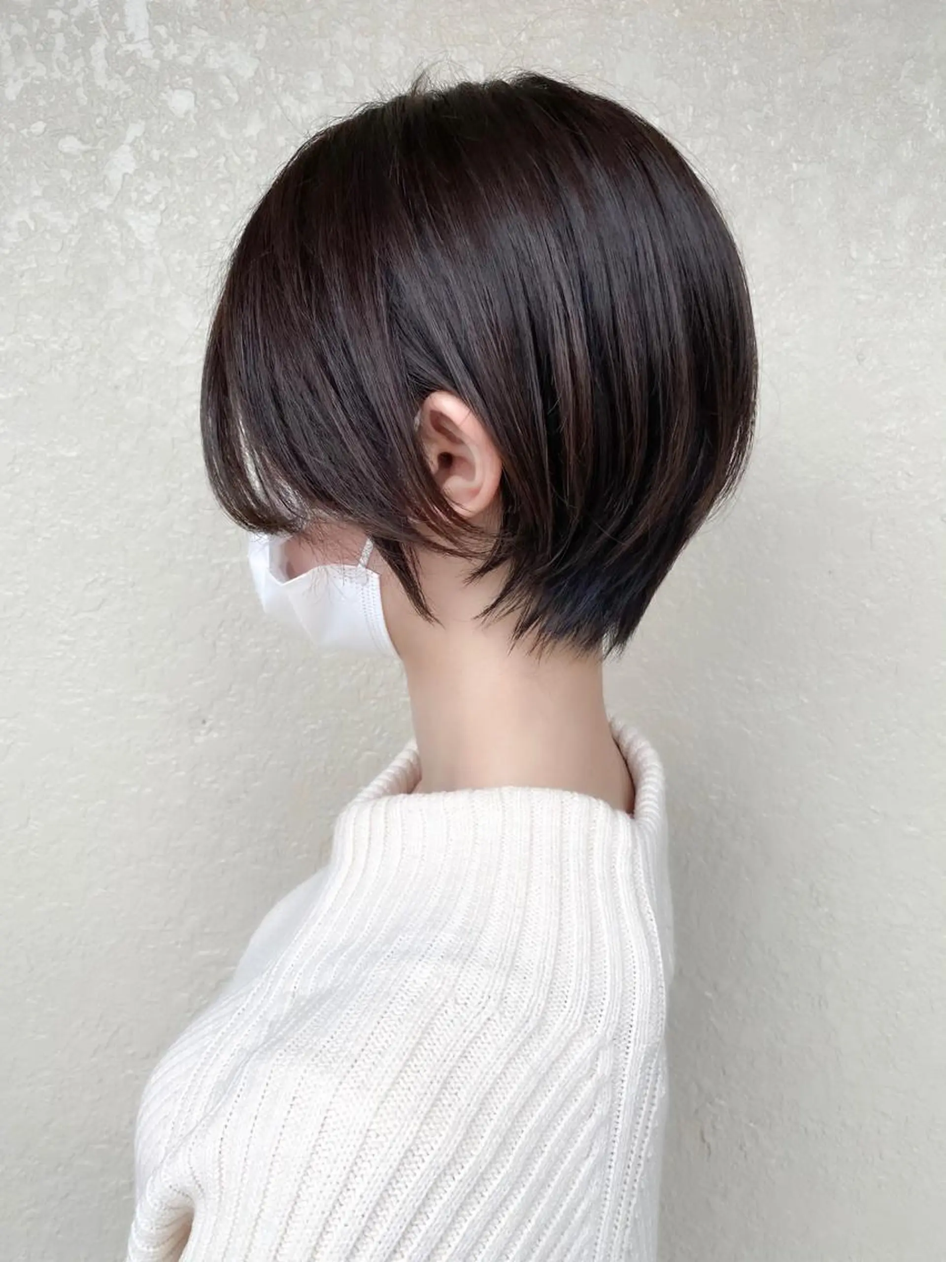 ショート カラー カット ヘアカラー ボブ　ショート 特化 迫田紘史のヘアスタイル