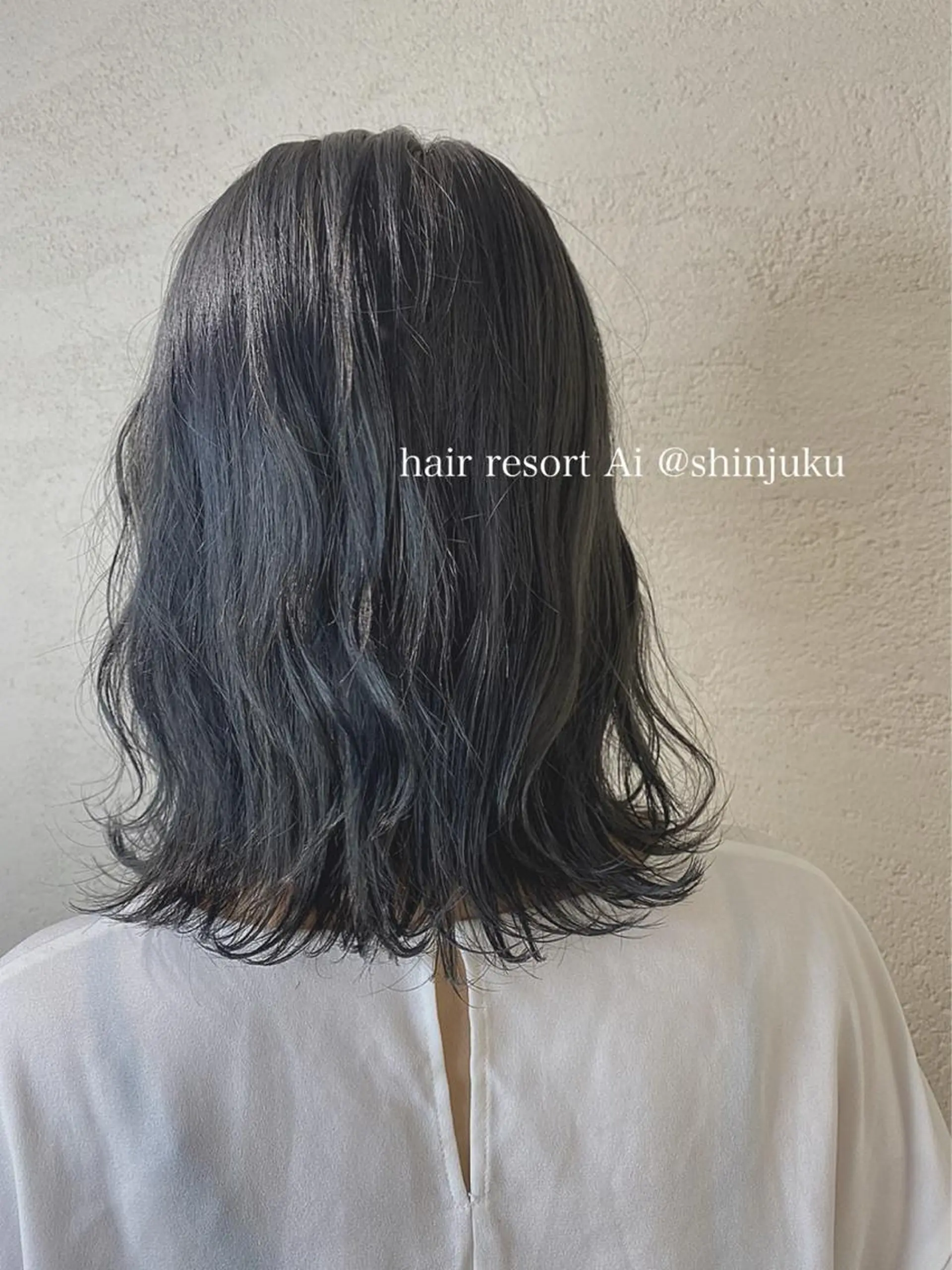 ミディアム カラー ブルーカラー ブルージュ ♡ヘアアレンジ♡ naraのヘアスタイル