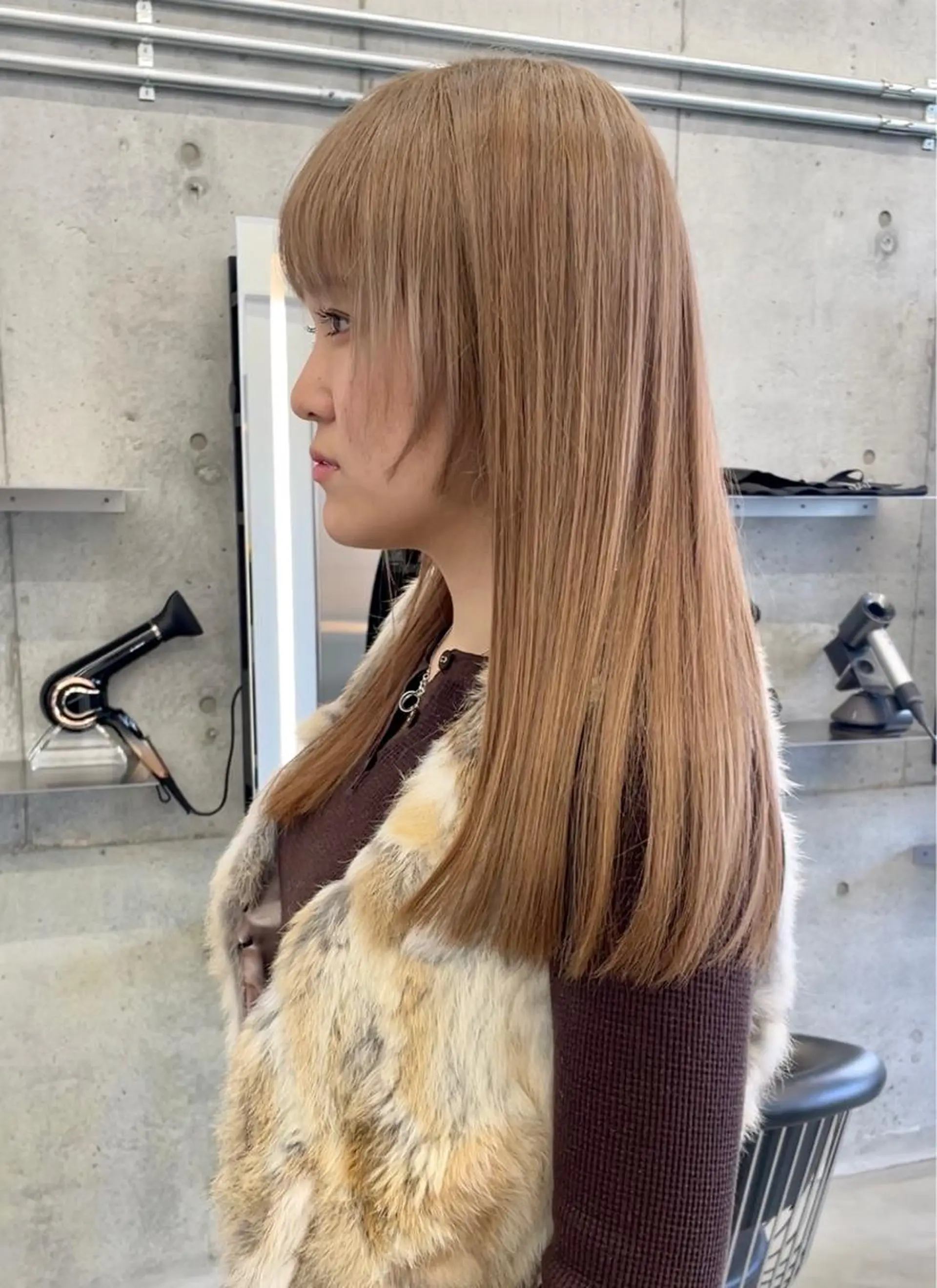 ロング カラー ブリーチ ブラウンカラー ケアブリーチ 薬院浄水通/ショート /メンズ/rukaのヘアスタイル