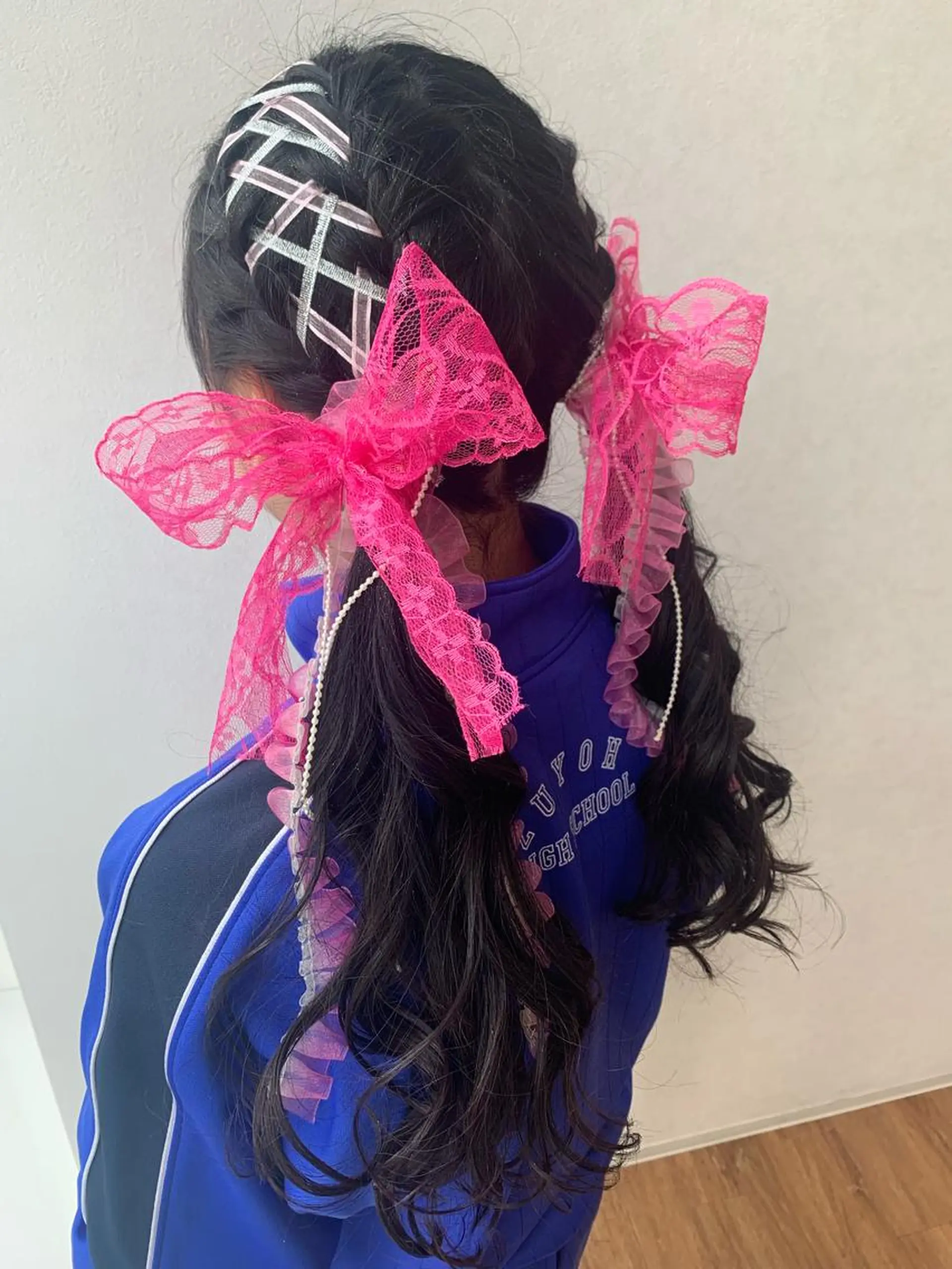 ロング ヘアアレンジ ヘアセット 透明感♡︎♡︎ 佐々木早苗のヘアスタイル