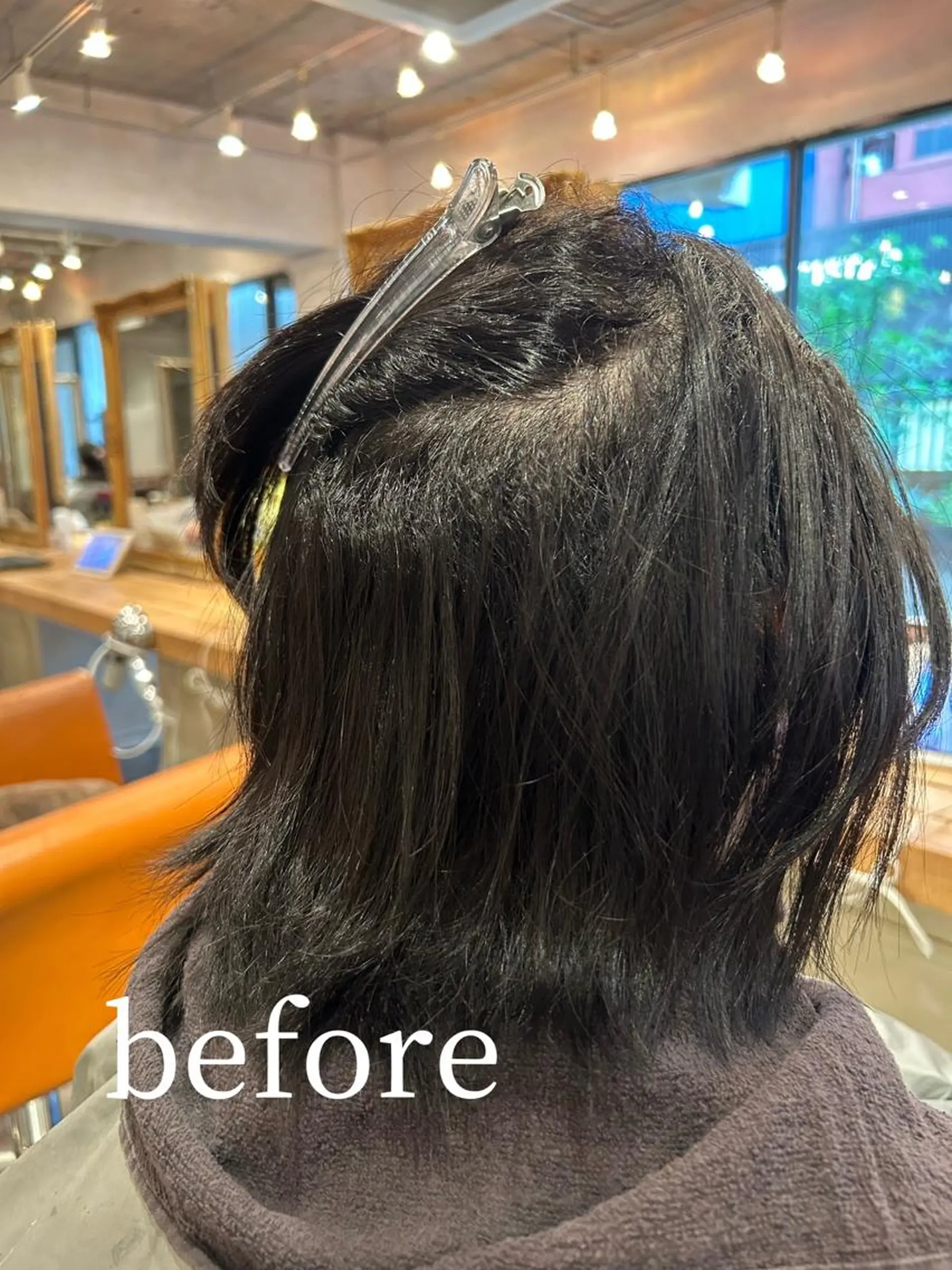 ショート ヘアアレンジ 縮毛矯正 トリートメント 酸熱トリートメント 縮毛矯正 トリートメント 韓国風カット/ 髪質改善 黒崎のヘアスタイル