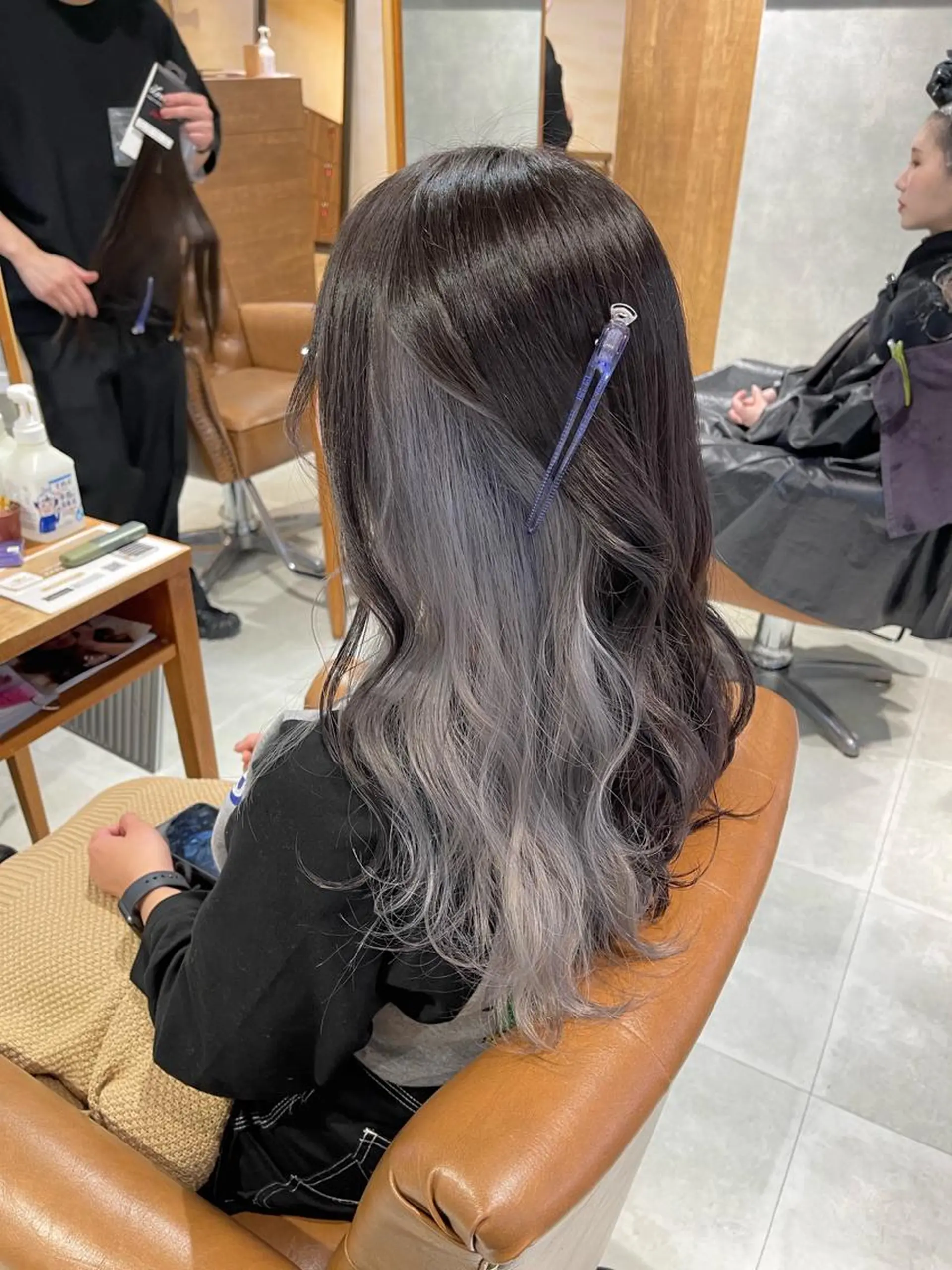 ロング ブリーチ🔥ベージュ /グレー/daikiのヘアスタイル