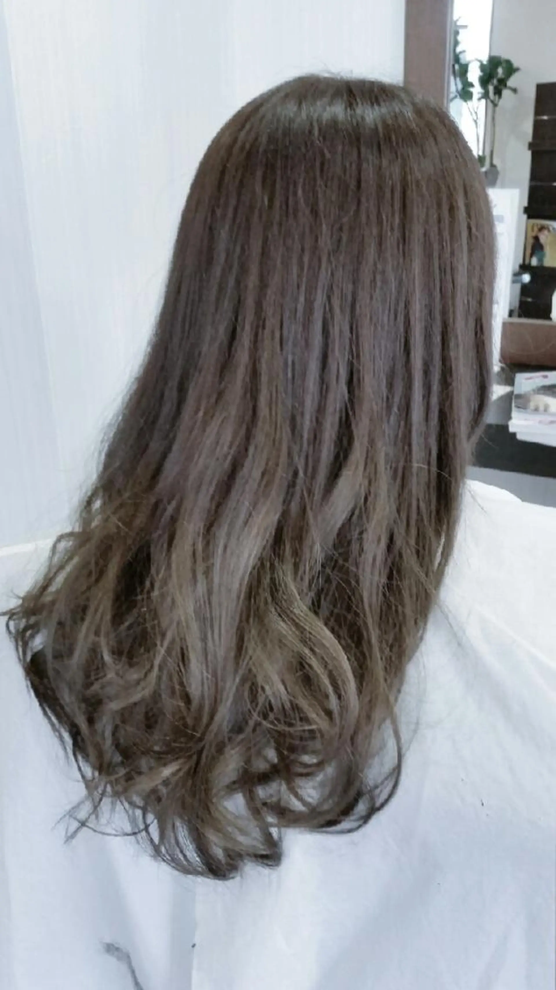 ロング アッシュ 山中 誠一朗のヘアスタイル