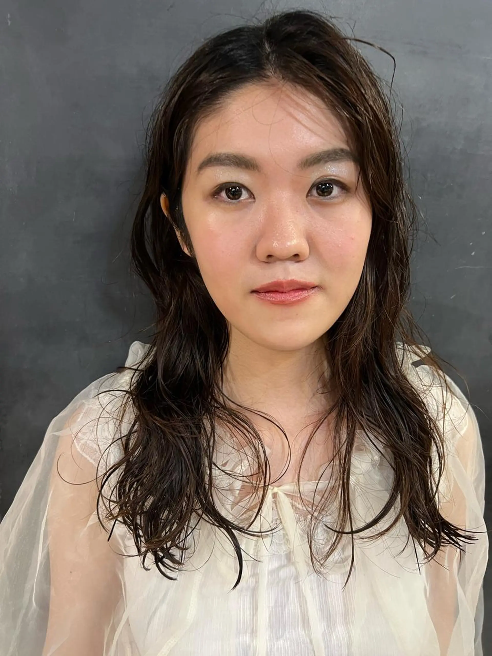 ロング パーマ パーマ 松井美樹/似合わせ ガーリー・韓国のヘアスタイル