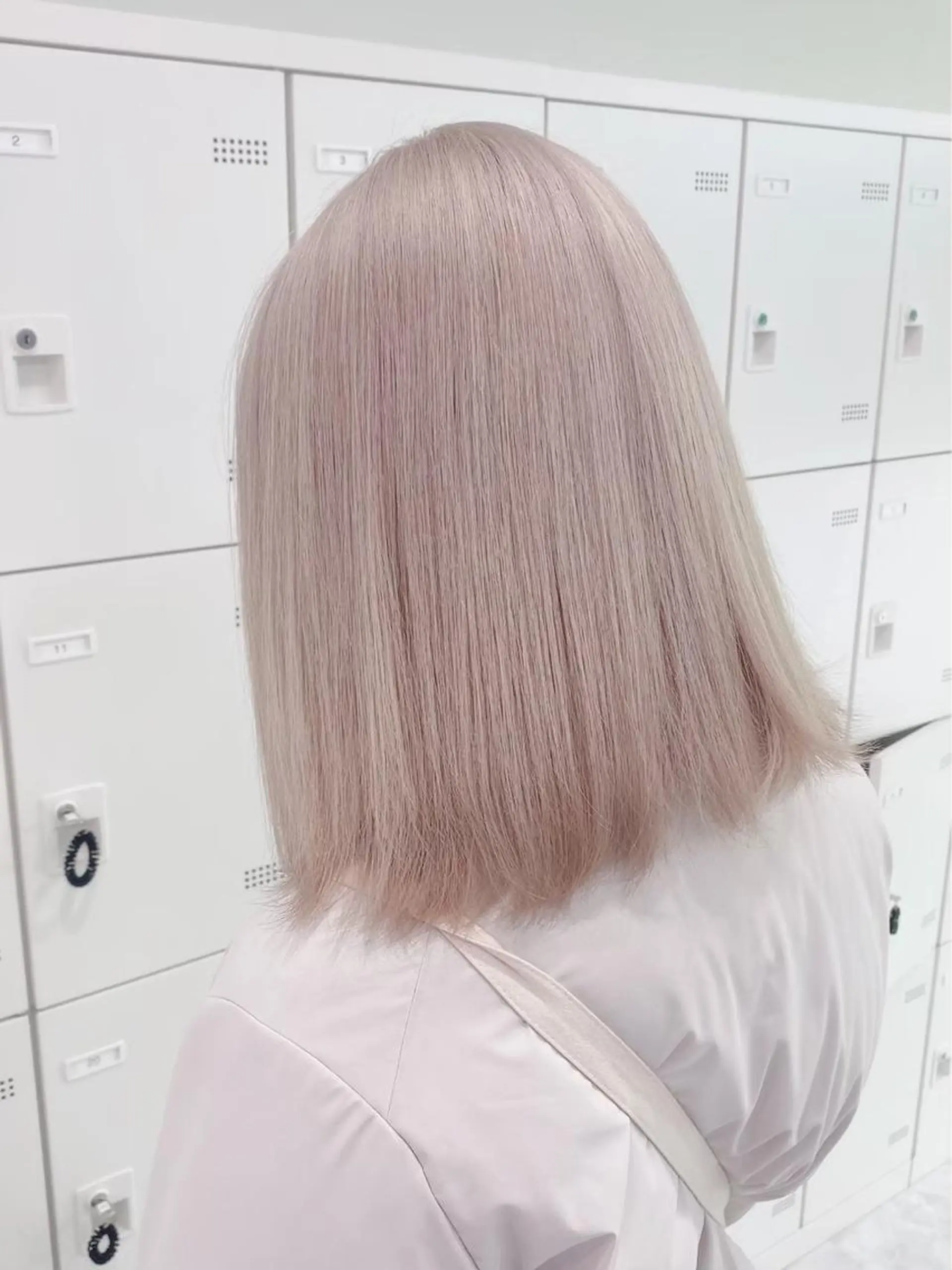 ミディアム ヘアカラー ♡上品韓国髪♡ブラ ウン/SAYATOのヘアスタイル