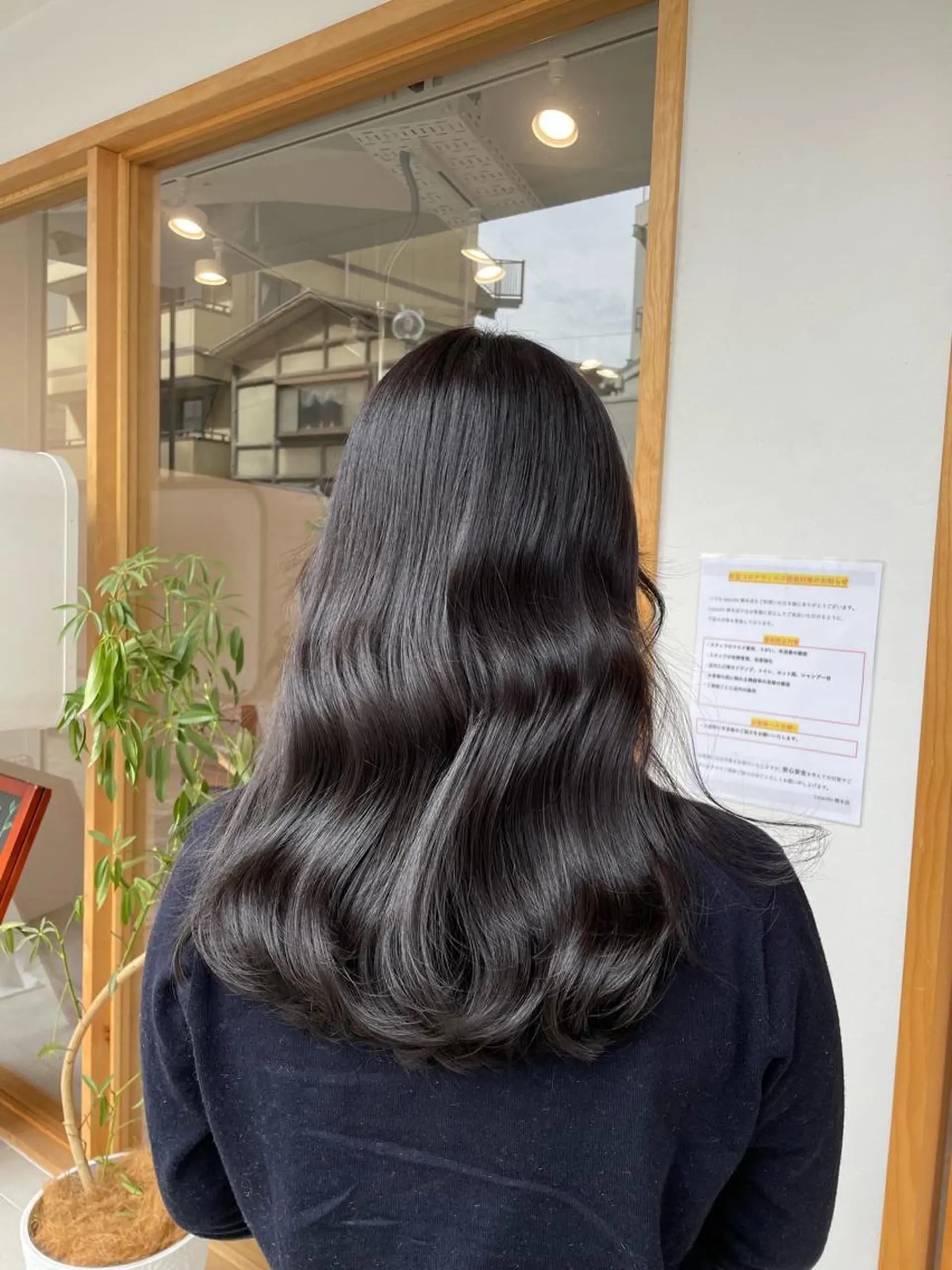 セミロング カラー SHIAN橋本店 おぐちまほのヘアスタイル