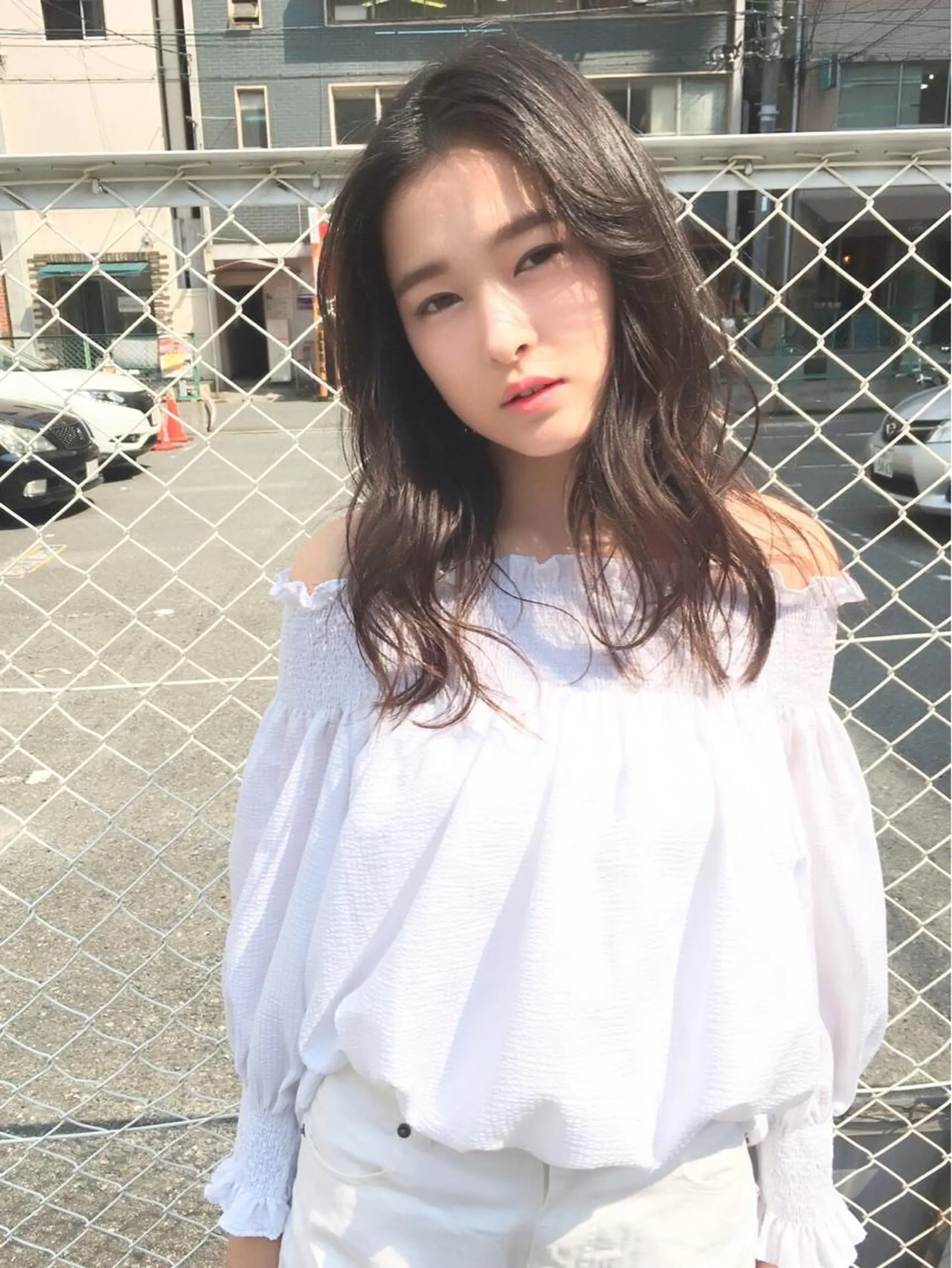 セミロング カラー ヘアアレンジ ピンクカラー 柔らか垢抜けｶﾗｰと ｶｯﾄ🫧ASUKAのヘアスタイル