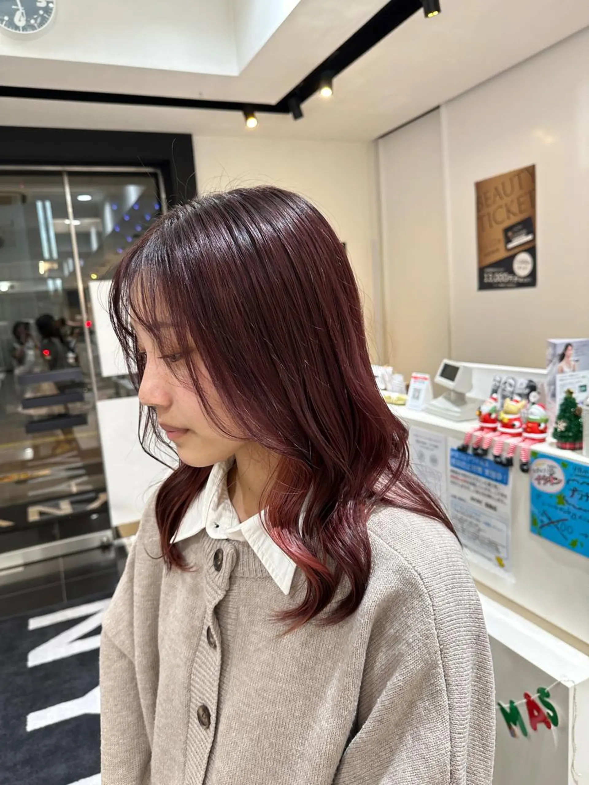 ロング カラー インナーカラー ピンクカラー 韓国風ヘア 🌷レイヤーカット/ 透明感カラー🌷増田のヘアスタイル