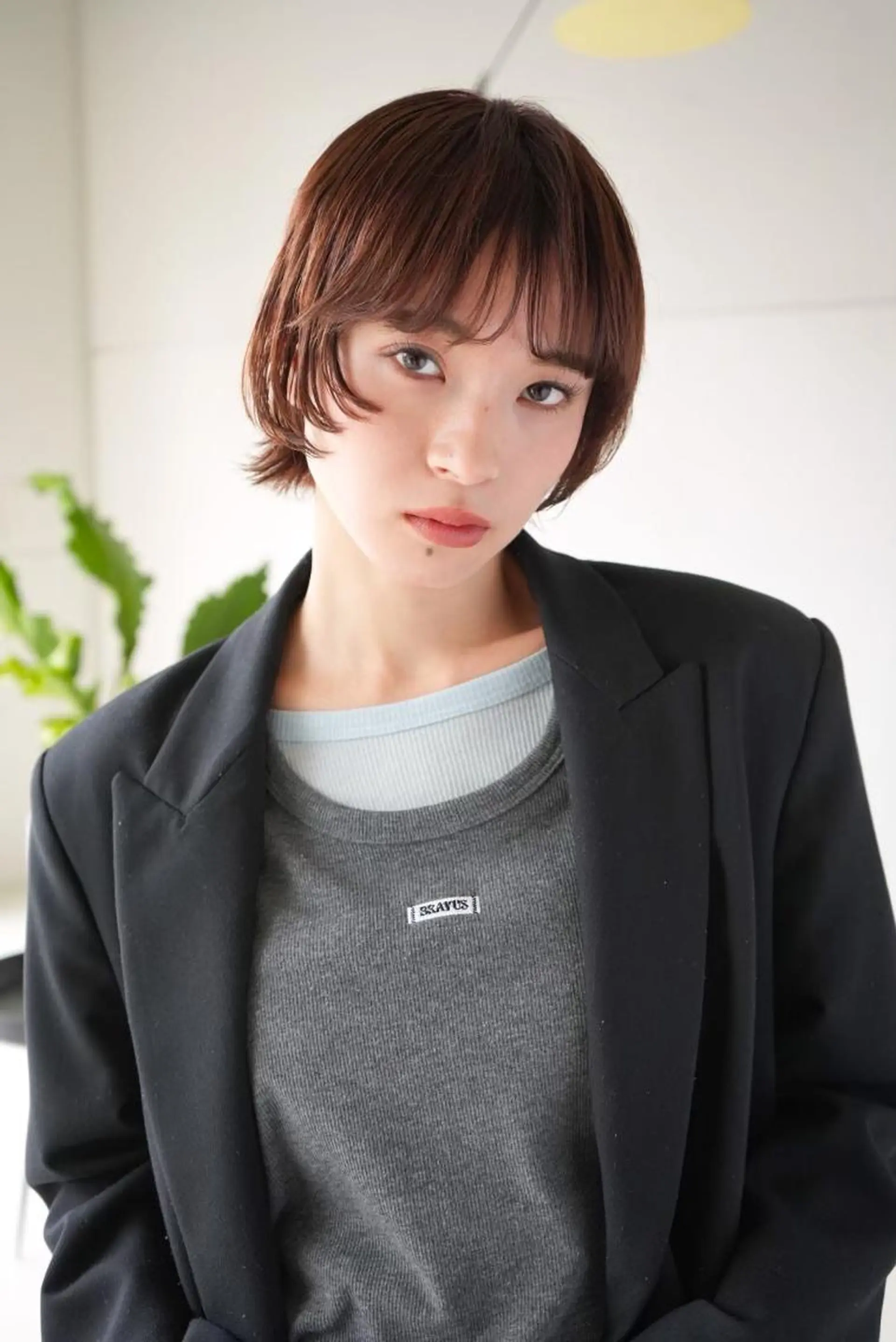ショート 縮毛矯正/ショート 長岡/姉崎宏実🌿のヘアスタイル