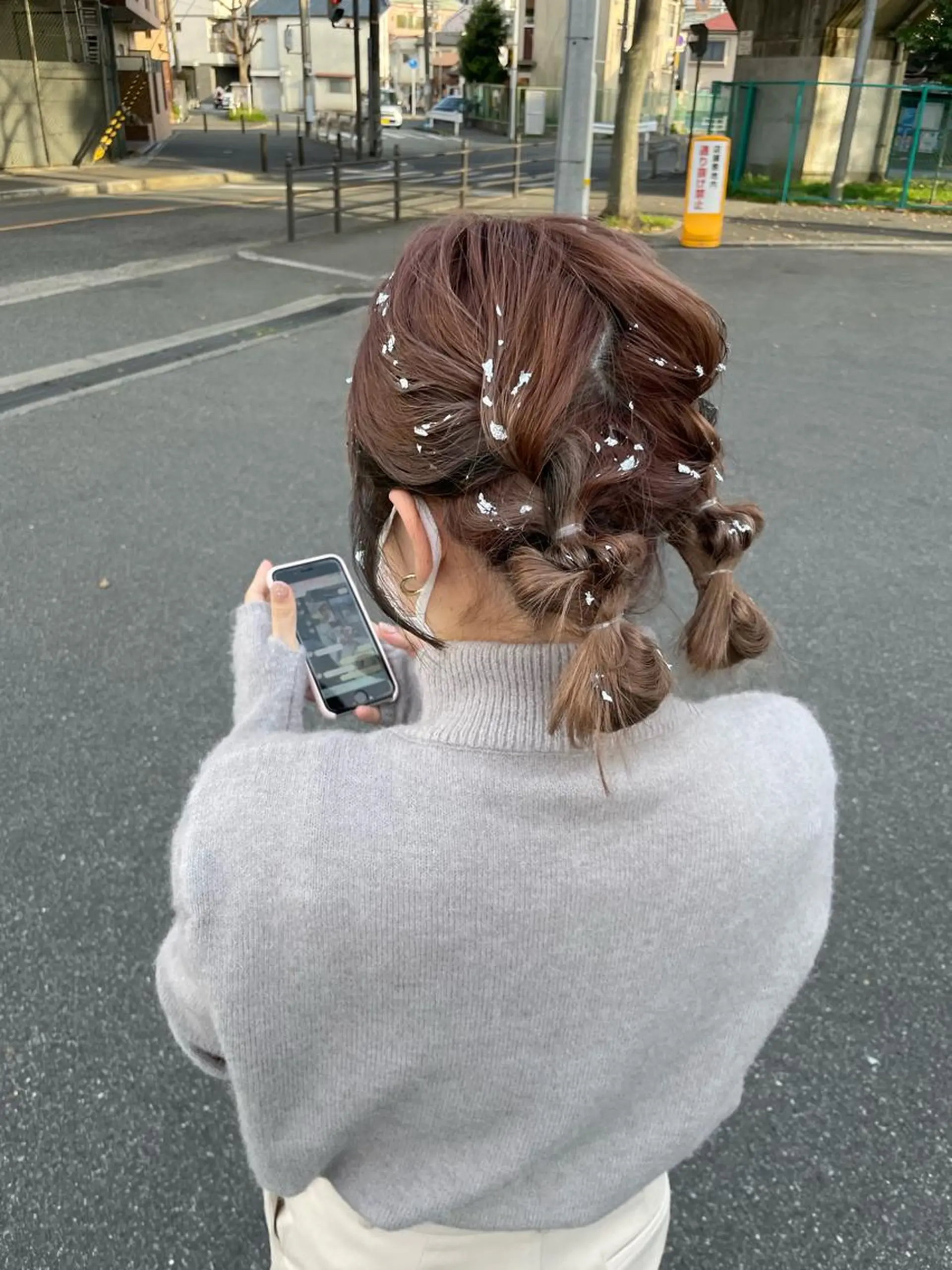 ロング カラー akane .のヘアスタイル
