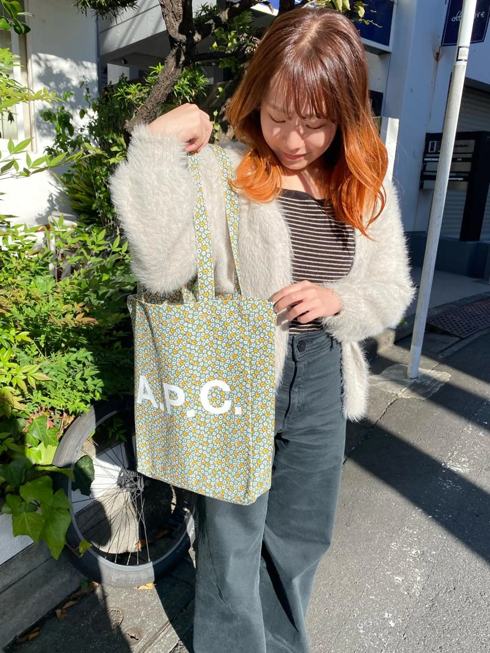 ミディアム カラー オレンジ お任せヘア☘️☘️ 及川渚のヘアスタイル