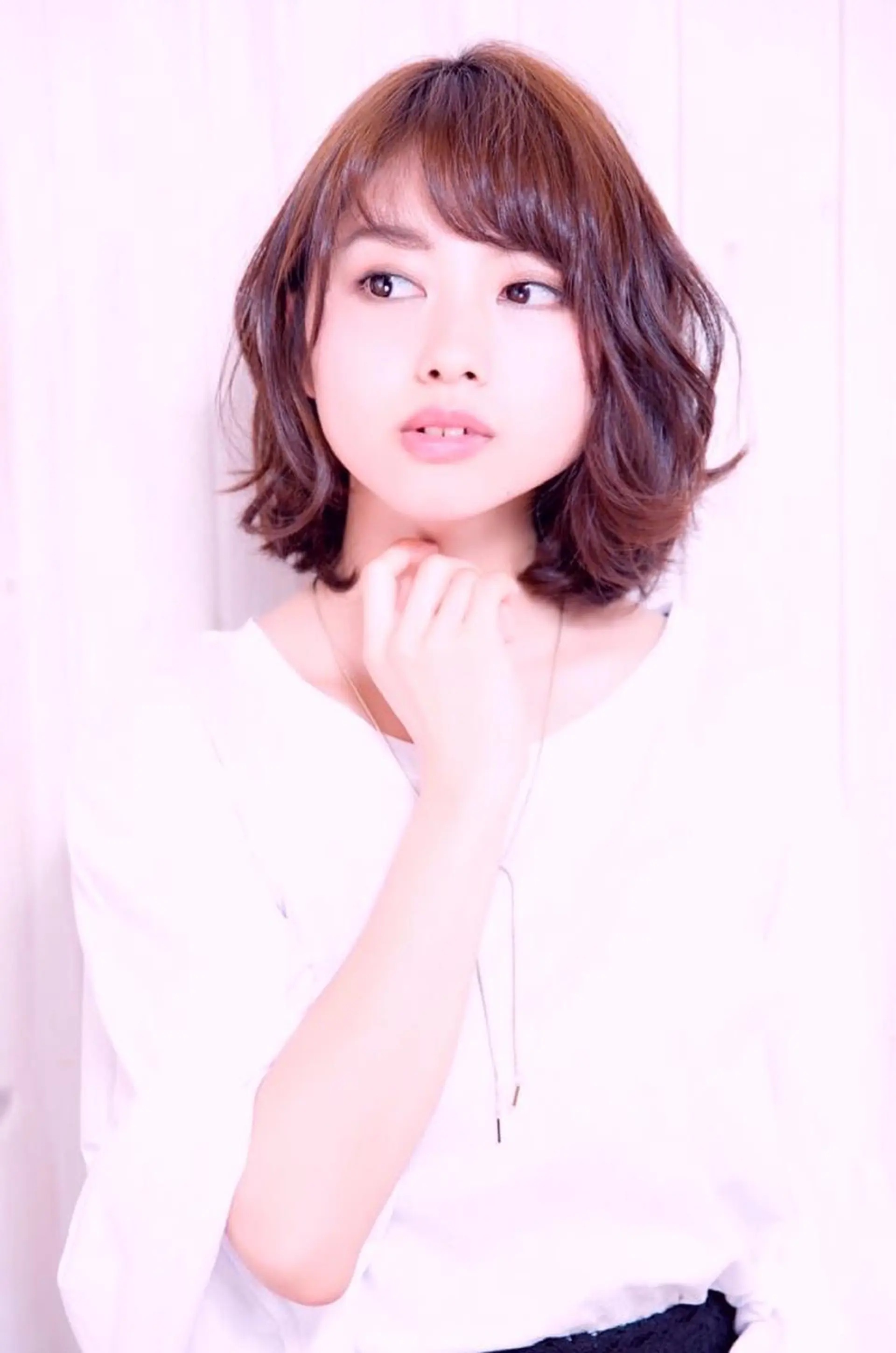 ミディアム カラー 吉祥寺aivee 若手注目スタッフのヘアスタイル