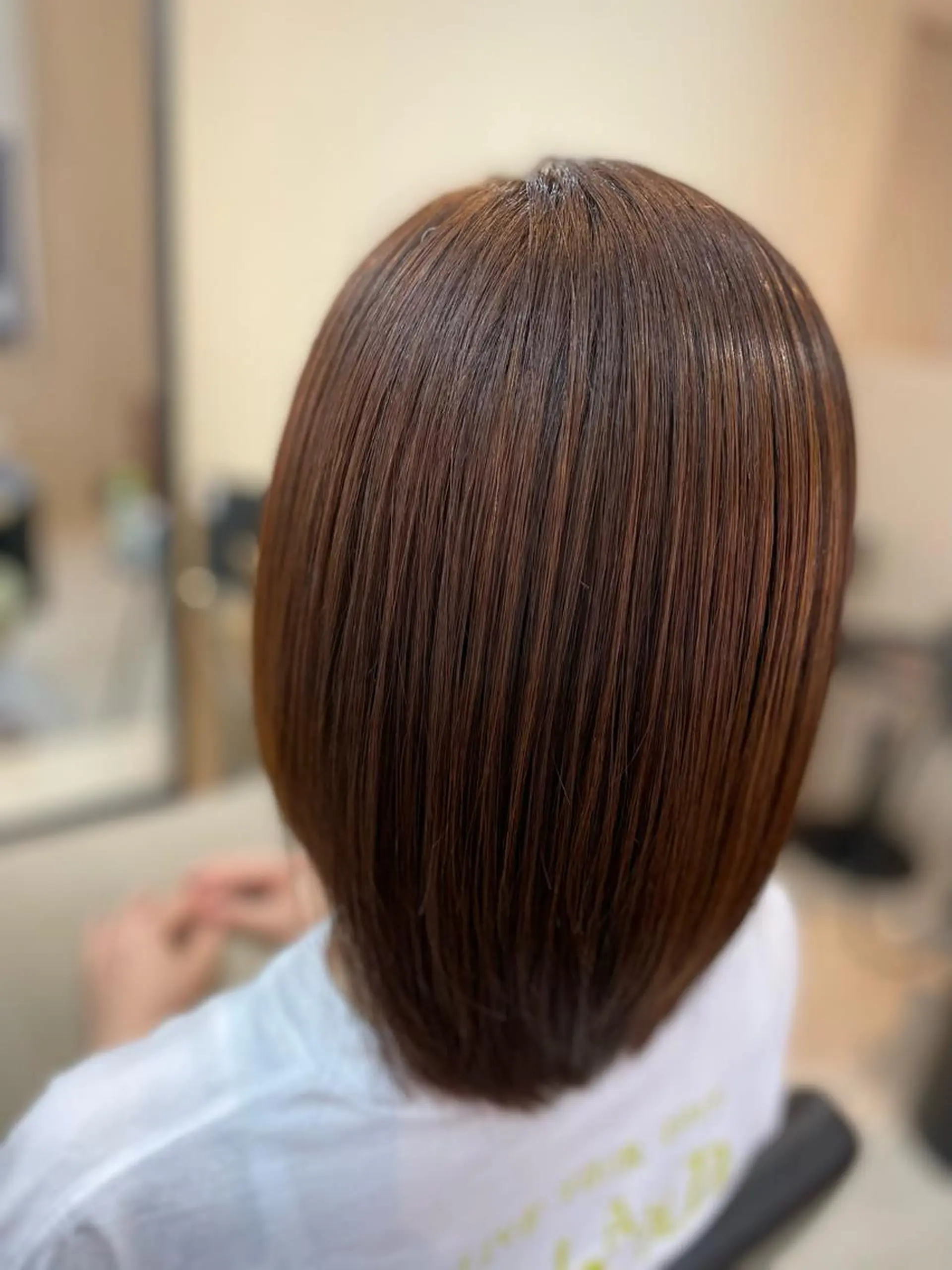 ミディアム カラー 縮毛矯正 トリートメント 縮毛矯正 mokuri〜木音〜所属・hair salon mokuri〜木音〜のヘアスタイル