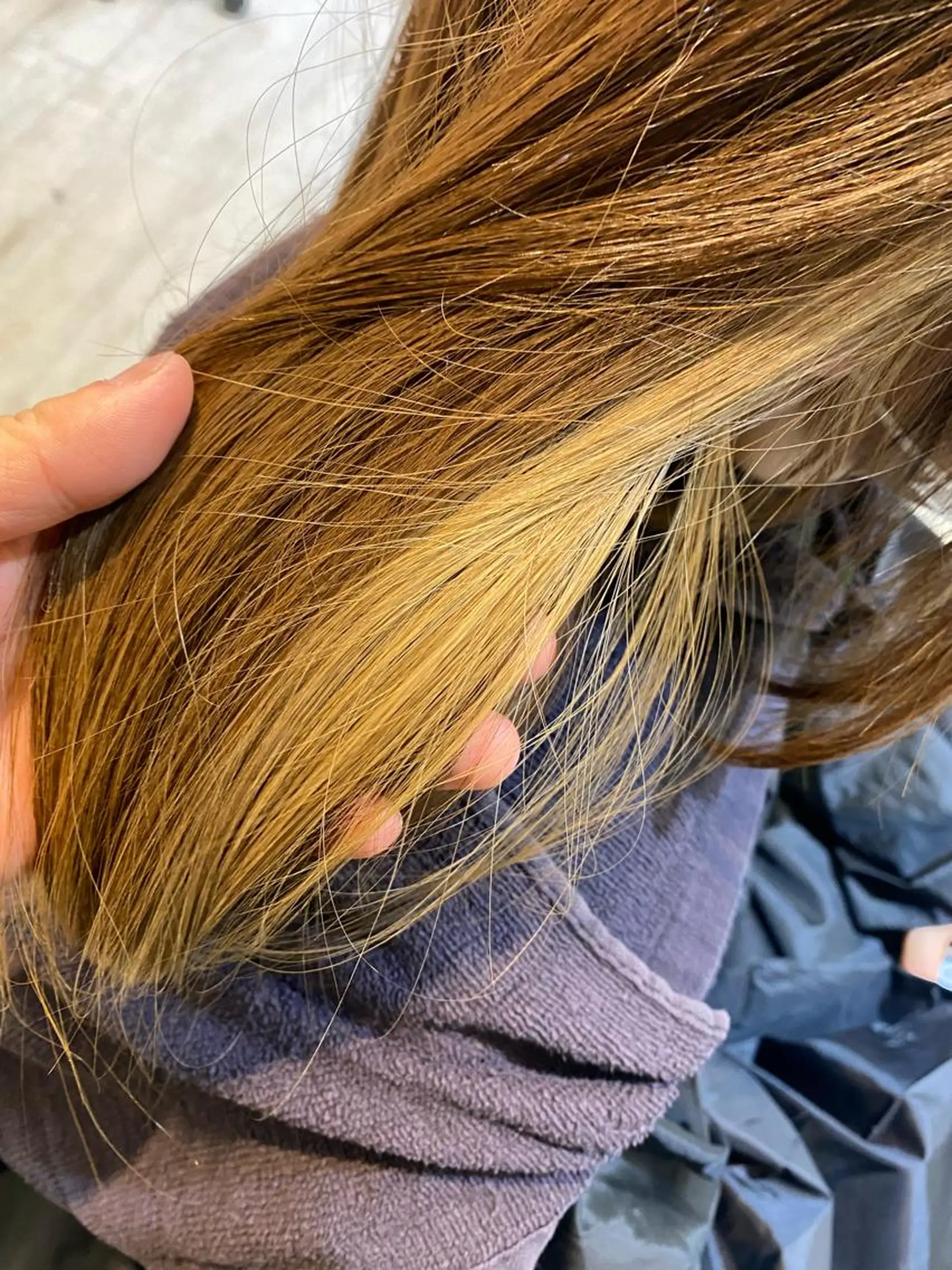 ロング 高橋 柊和のヘアスタイル