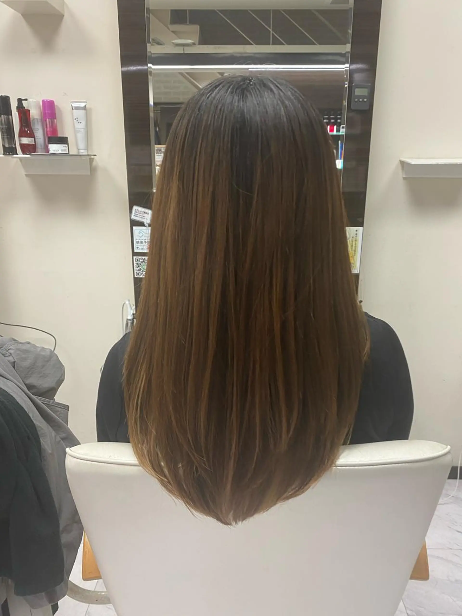 ロング レイヤーカット シャギー 目黒 碧人のヘアスタイル