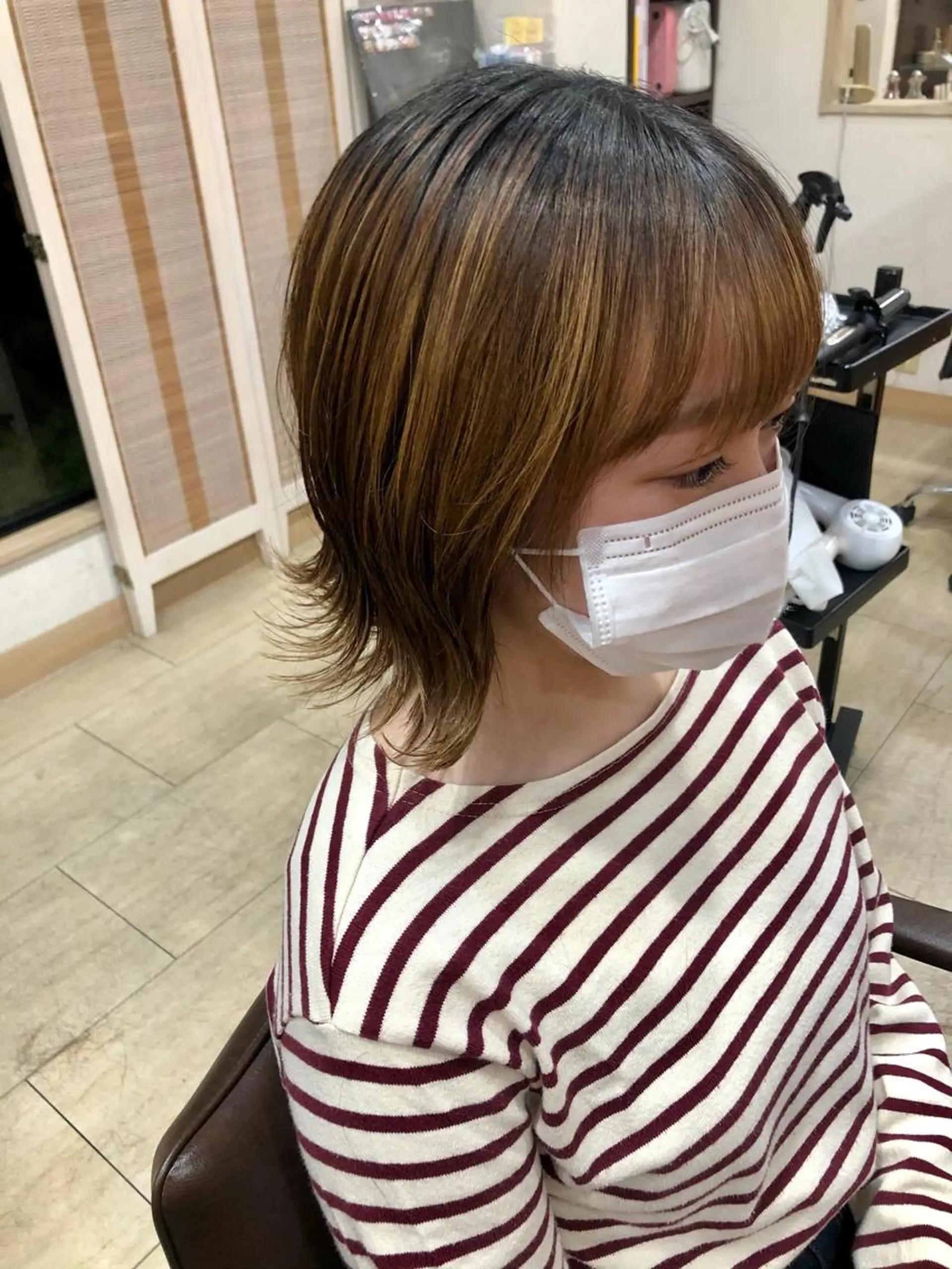 ミディアム ボブ 外ハネヘア 仕上がり満足度 No.1池田篤史のヘアスタイル