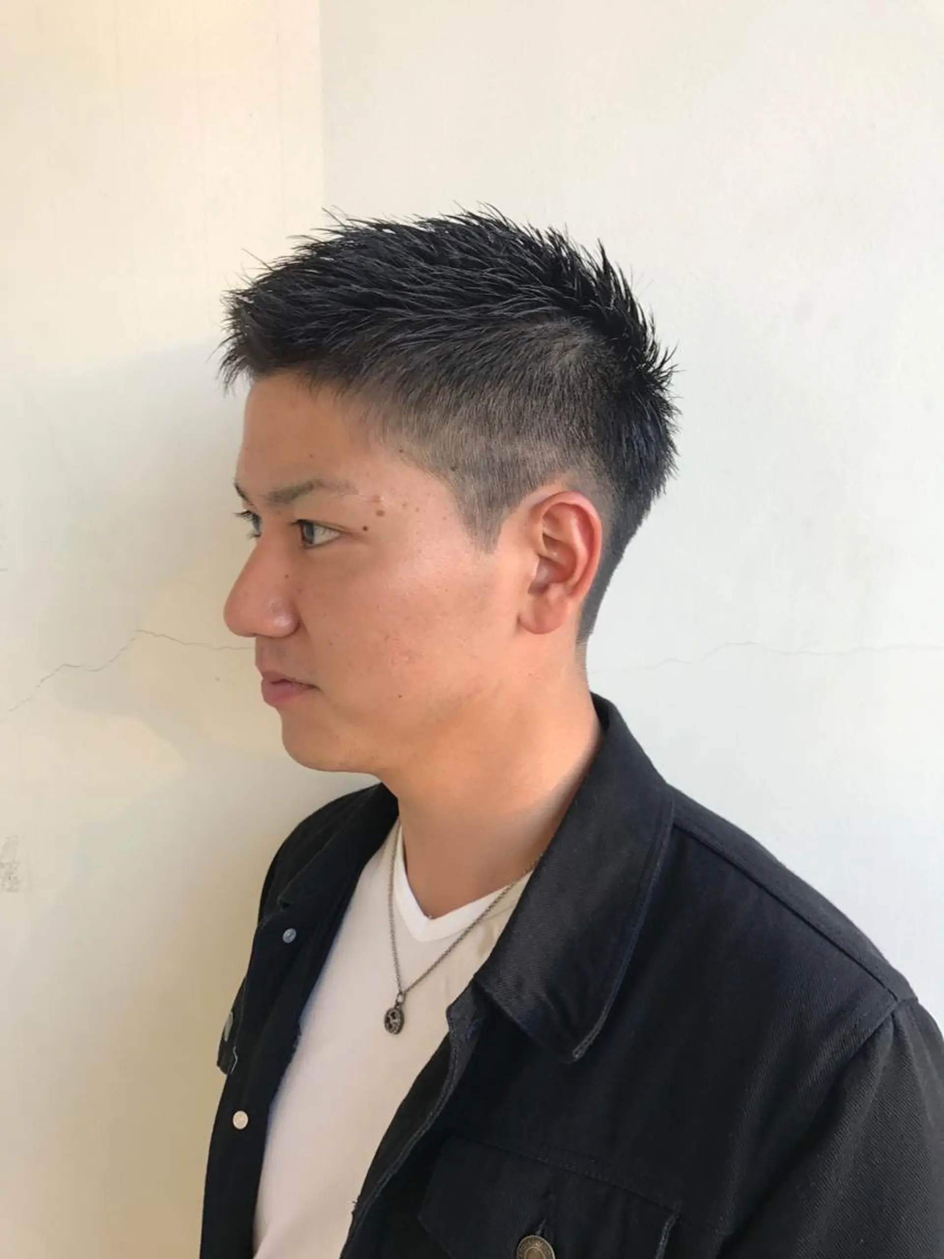 ショート メンズ メンズベリーショート ベリーショート ショートヘア 🟦メンズパーマ🟦 横浜駅｜小上馬淳司のヘアスタイル