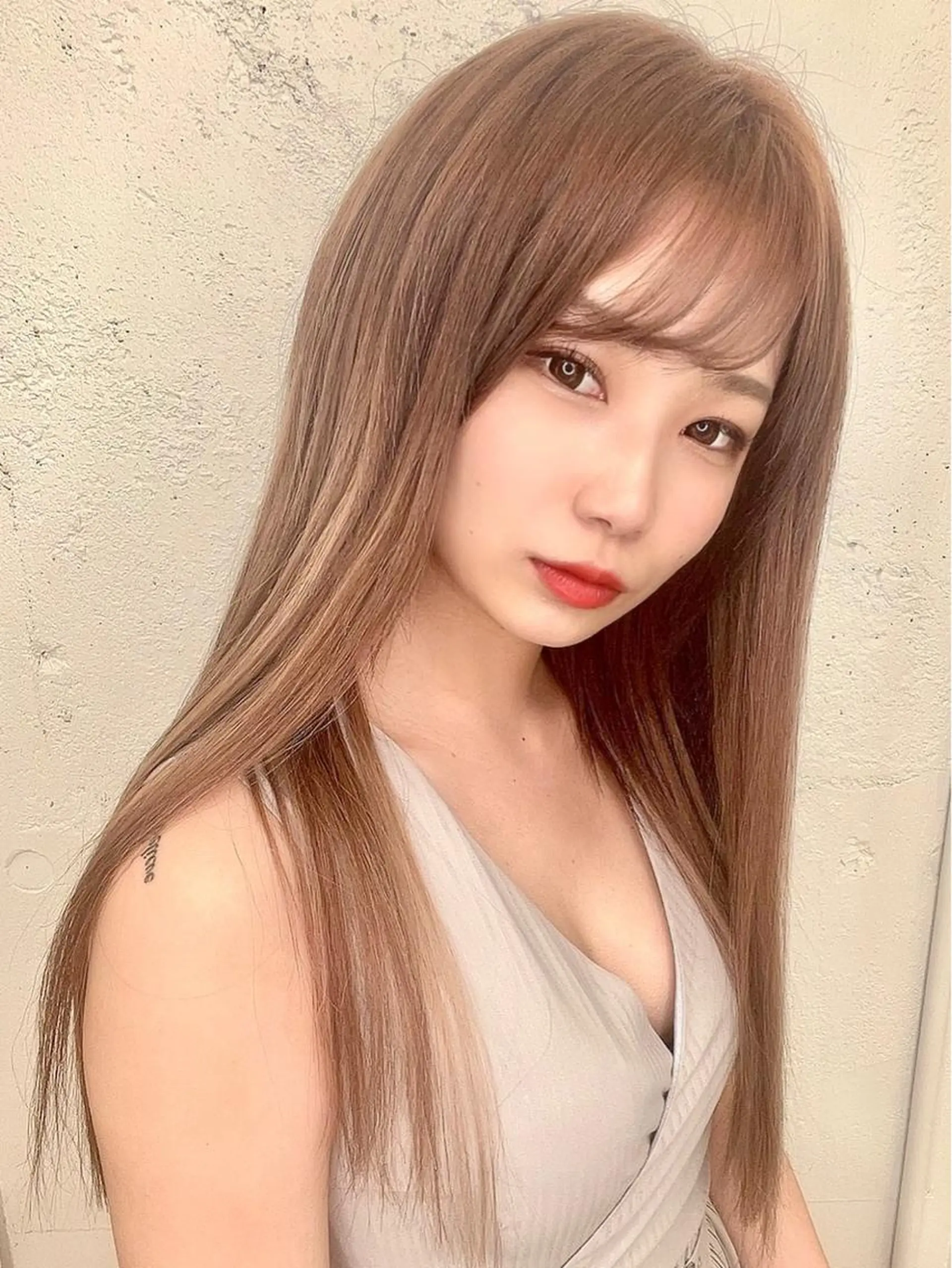 ロング エクステ 家田 竜のヘアスタイル
