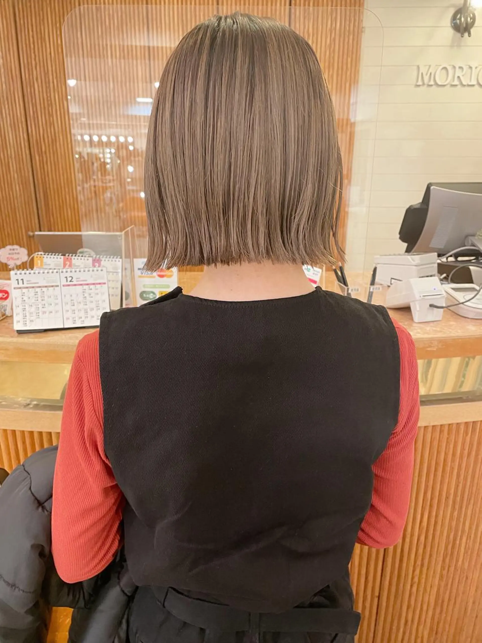 ショート 切りっぱなしボブ ボブ 【ボブ/個室サロン】 癒し空間mimuraのヘアスタイル