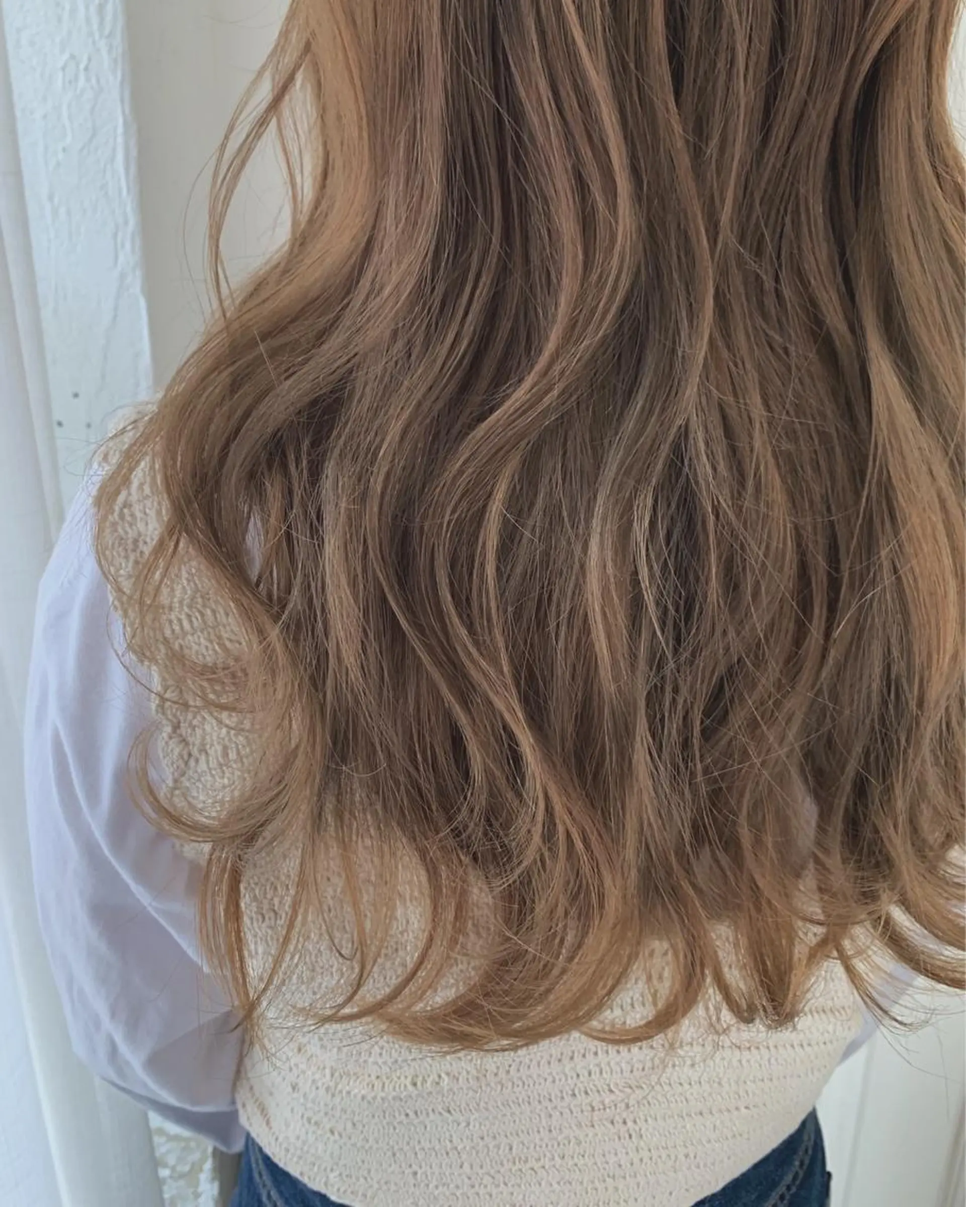ロング カラー fio マナミのヘアスタイル
