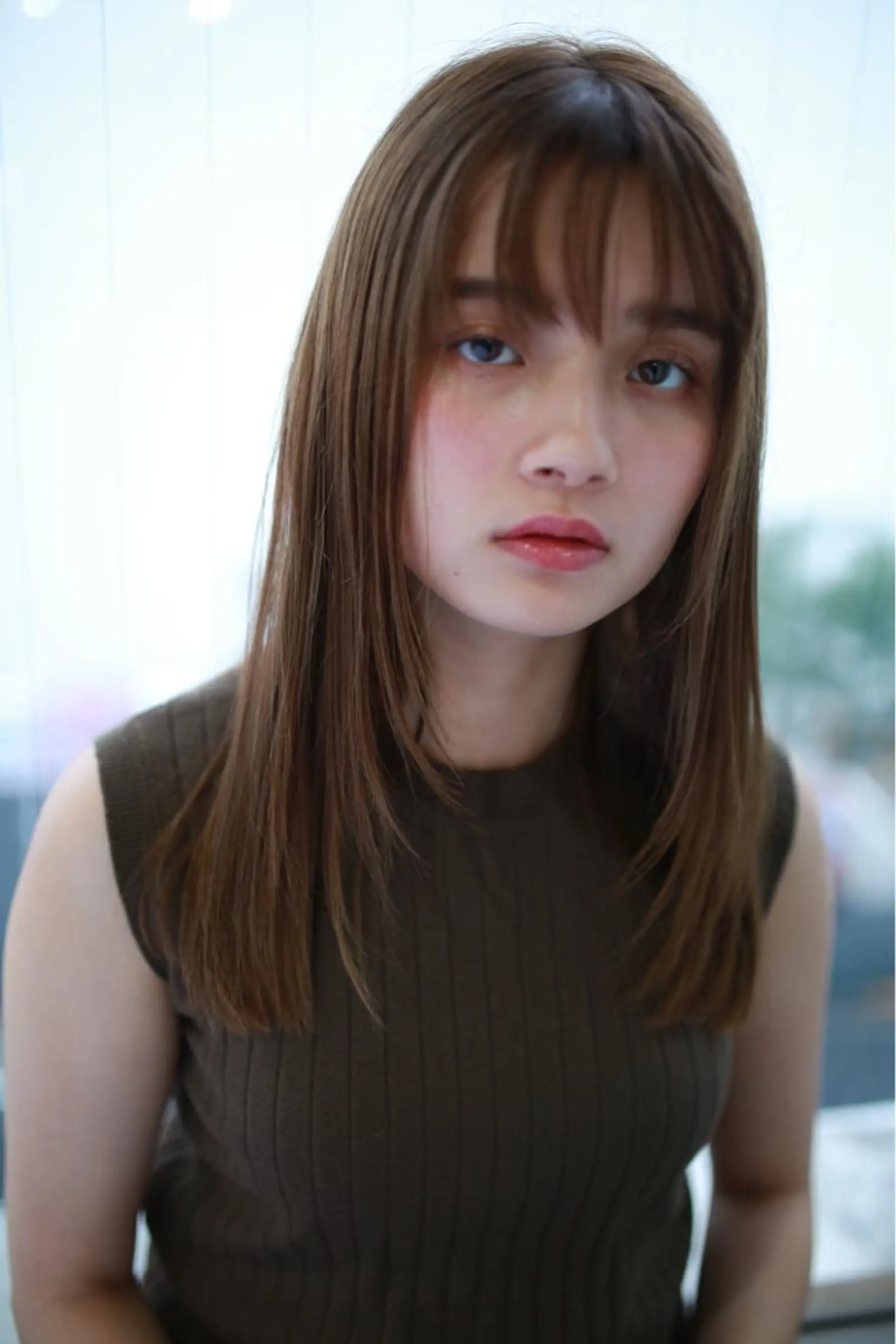 セミロング カラー パーマ ヘアアレンジ メンズ キッズ ネイル マツエク・マツパ premier modelsのヘアスタイル