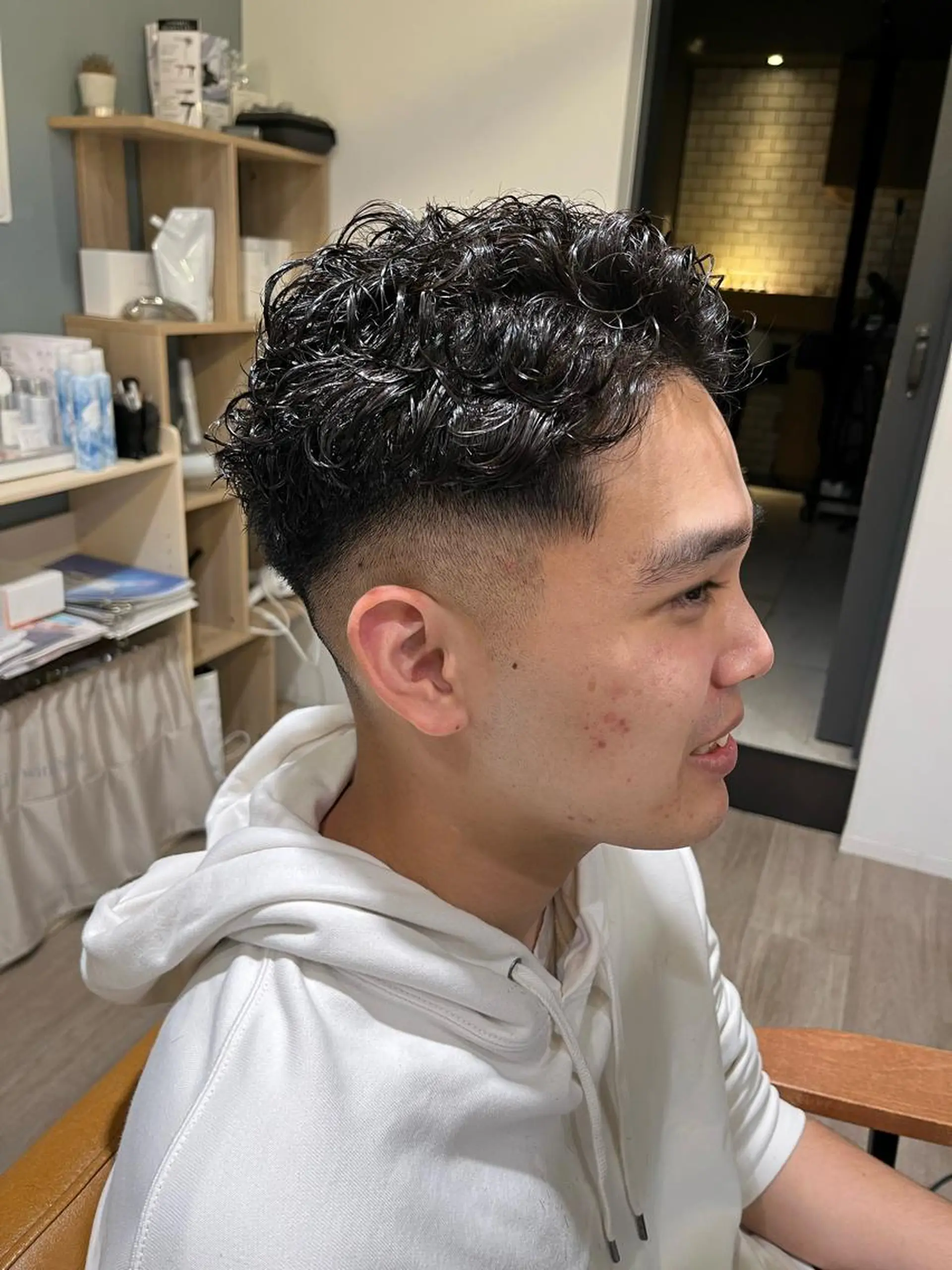 メンズ カット パーマ メンズカット/ 外国人風/小嶺佑介のヘアスタイル