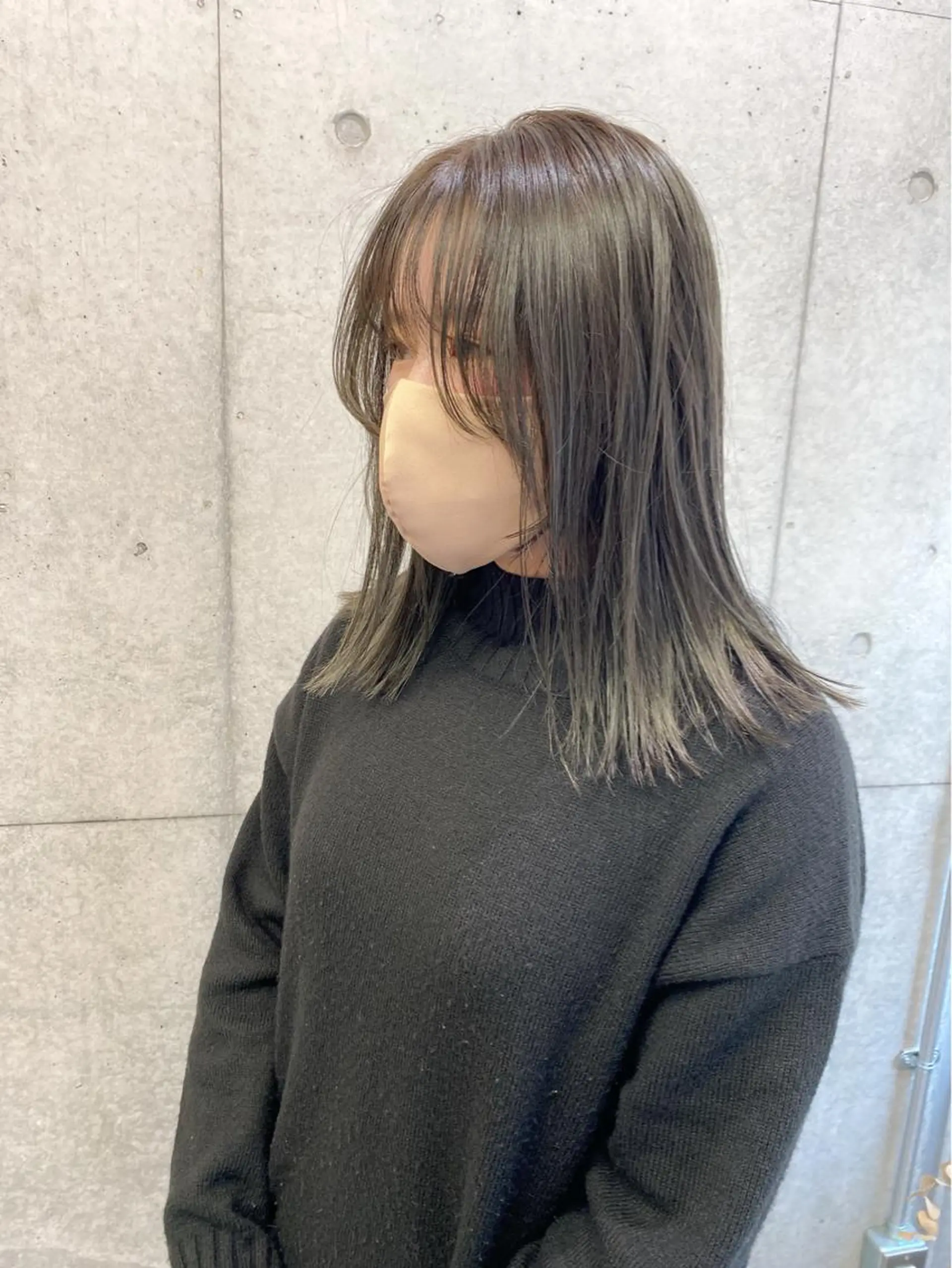 ミディアム カラー カット kaho🧸 / 大人styleのヘアスタイル