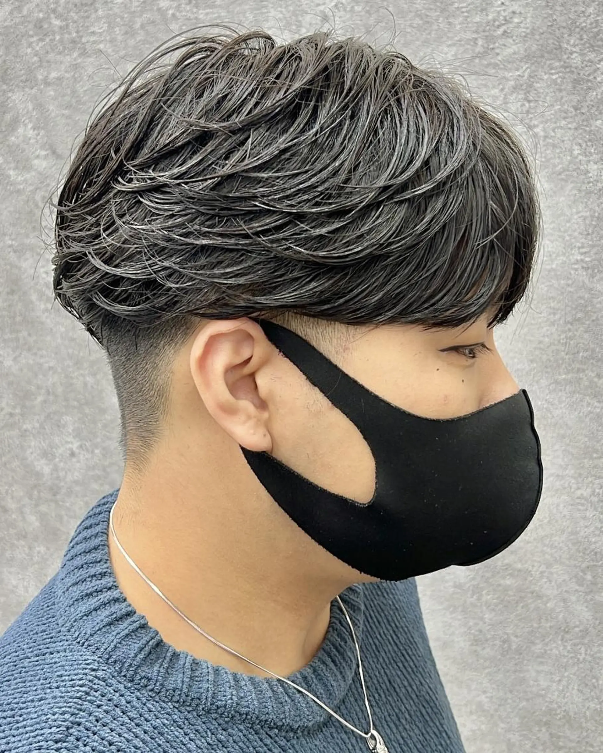 パーマ メンズ カット パーマ GLOP HOMME 店長　アオトのヘアスタイル