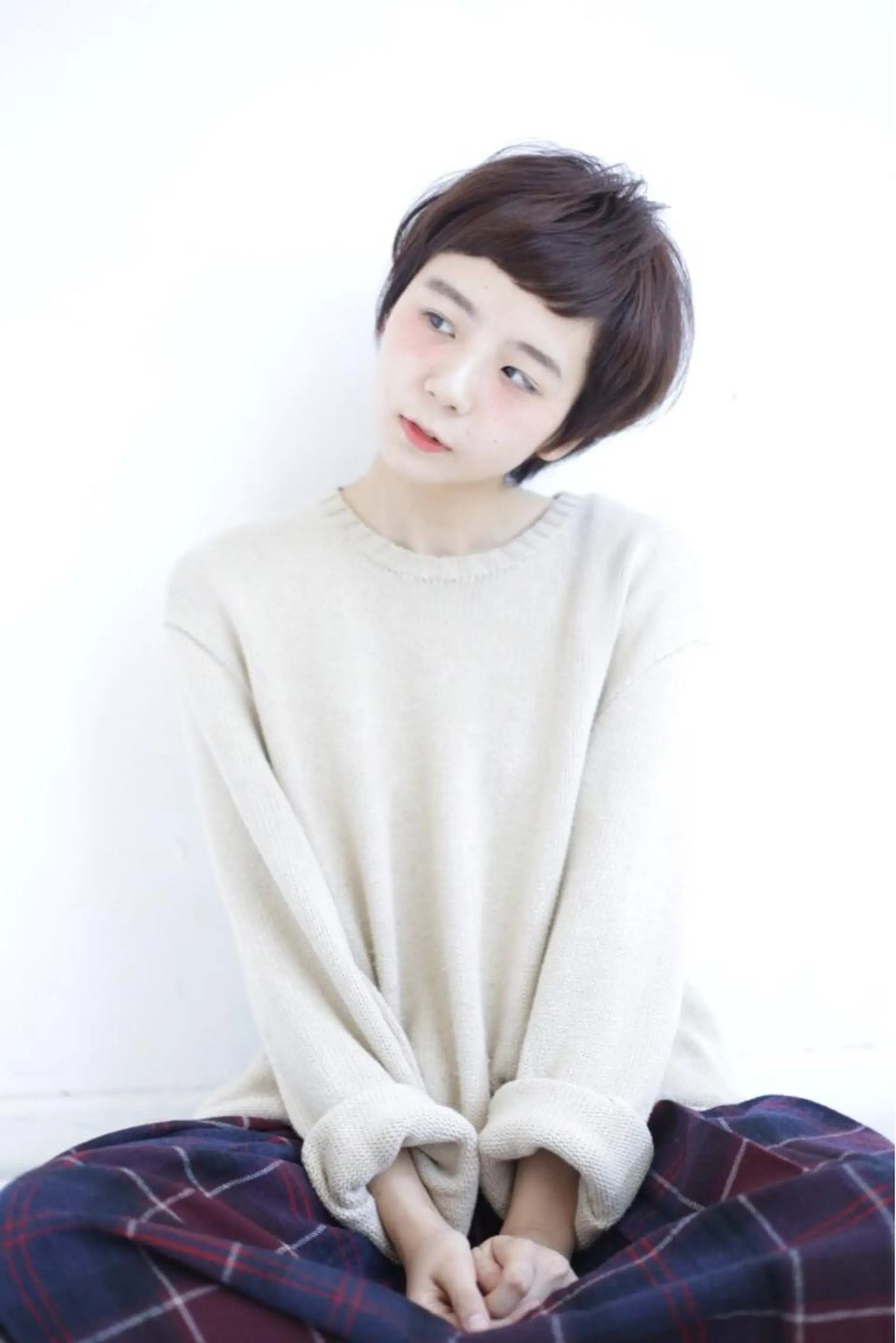 ショート three. kitahamaのヘアスタイル