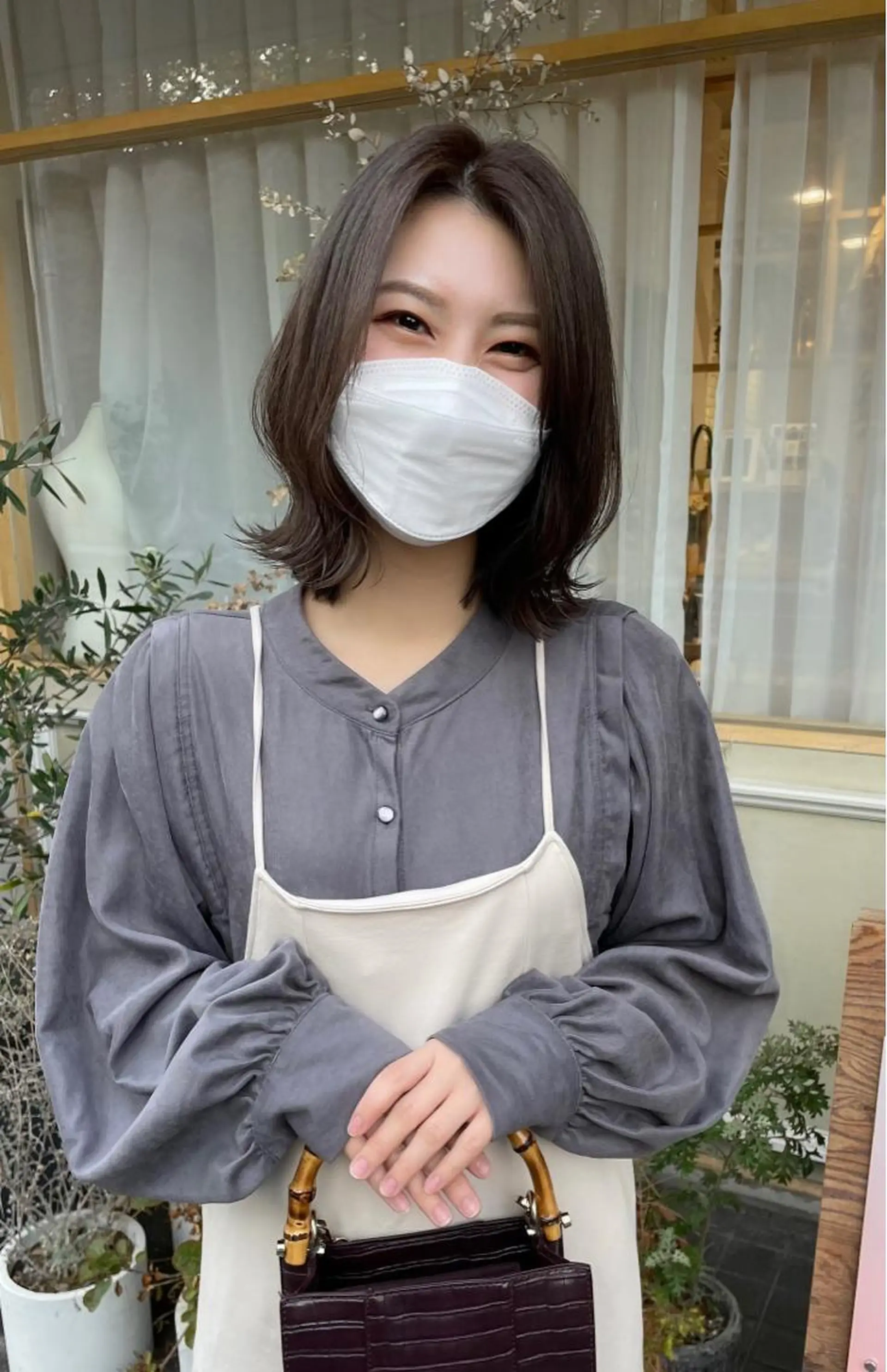 ミディアム カラー パーマ ヘアアレンジ キッズ ネイル マツエク・マツパ アイブロウ belta.🌱 安藝夏花🌻のヘアスタイル