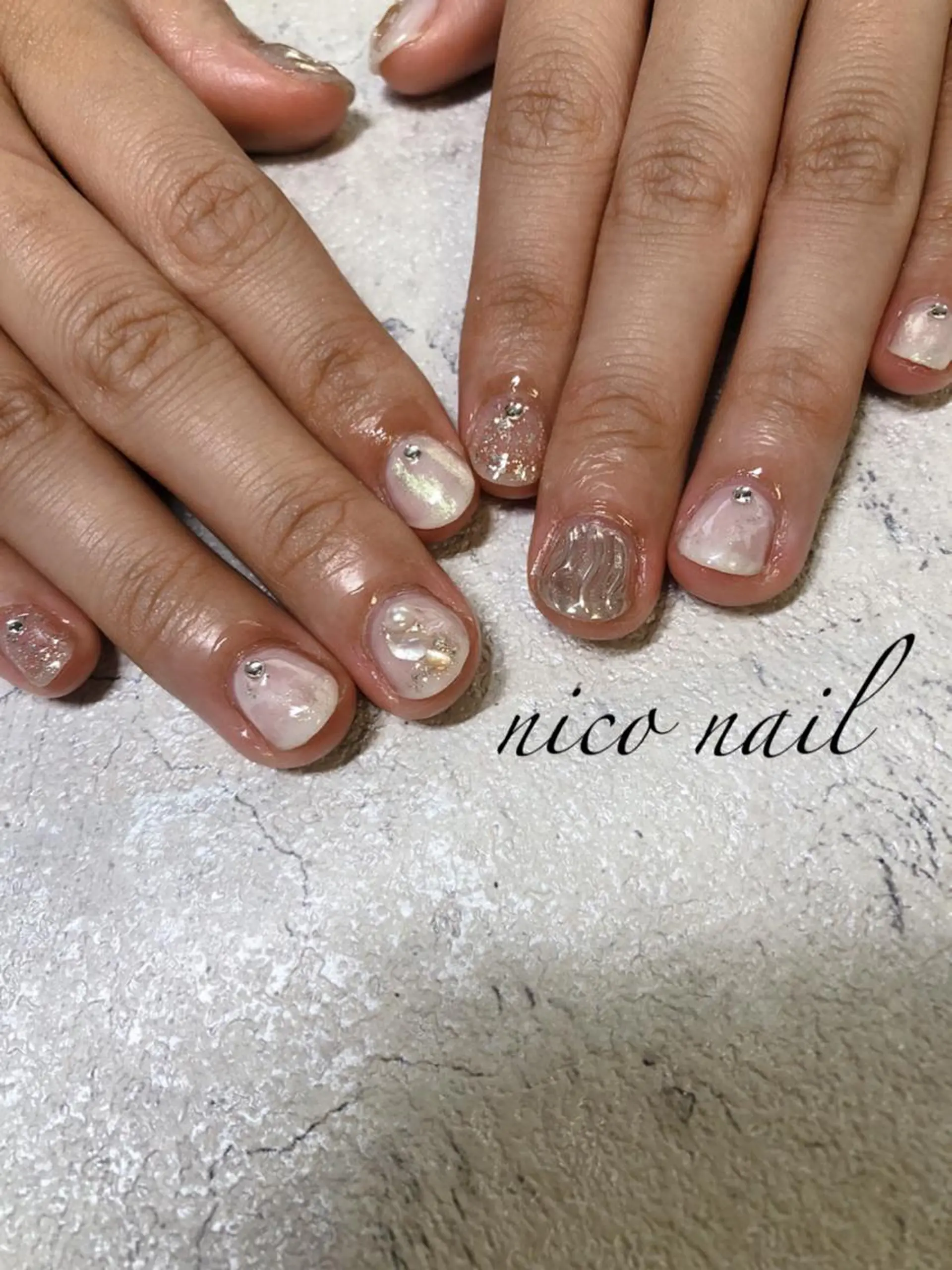 ネイル 香芝市ネイルサロン nico nailのネイルデザイン