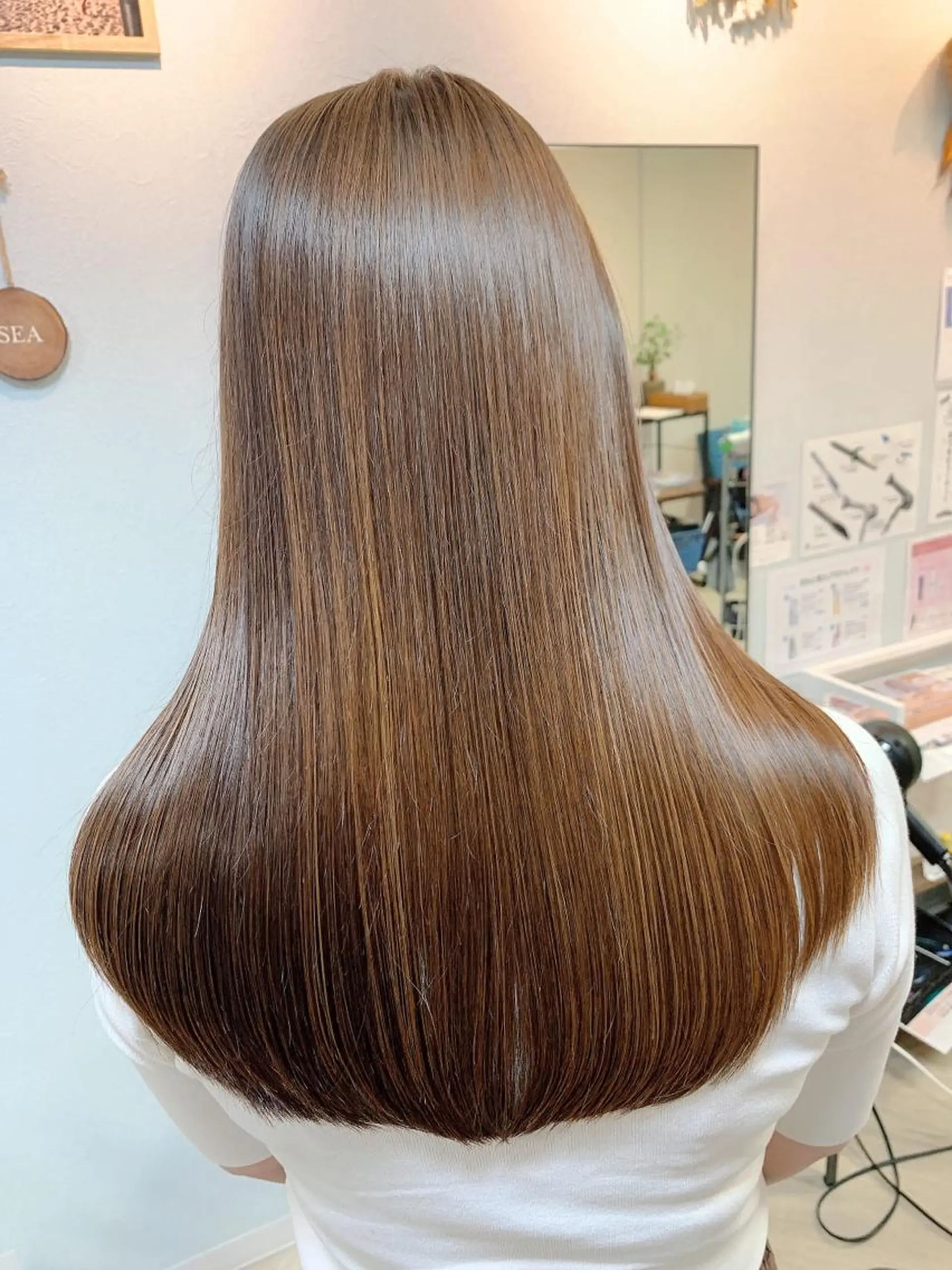 ロング カラー ヘアカラー トリートメント Beach 代表 KENTAのヘアスタイル