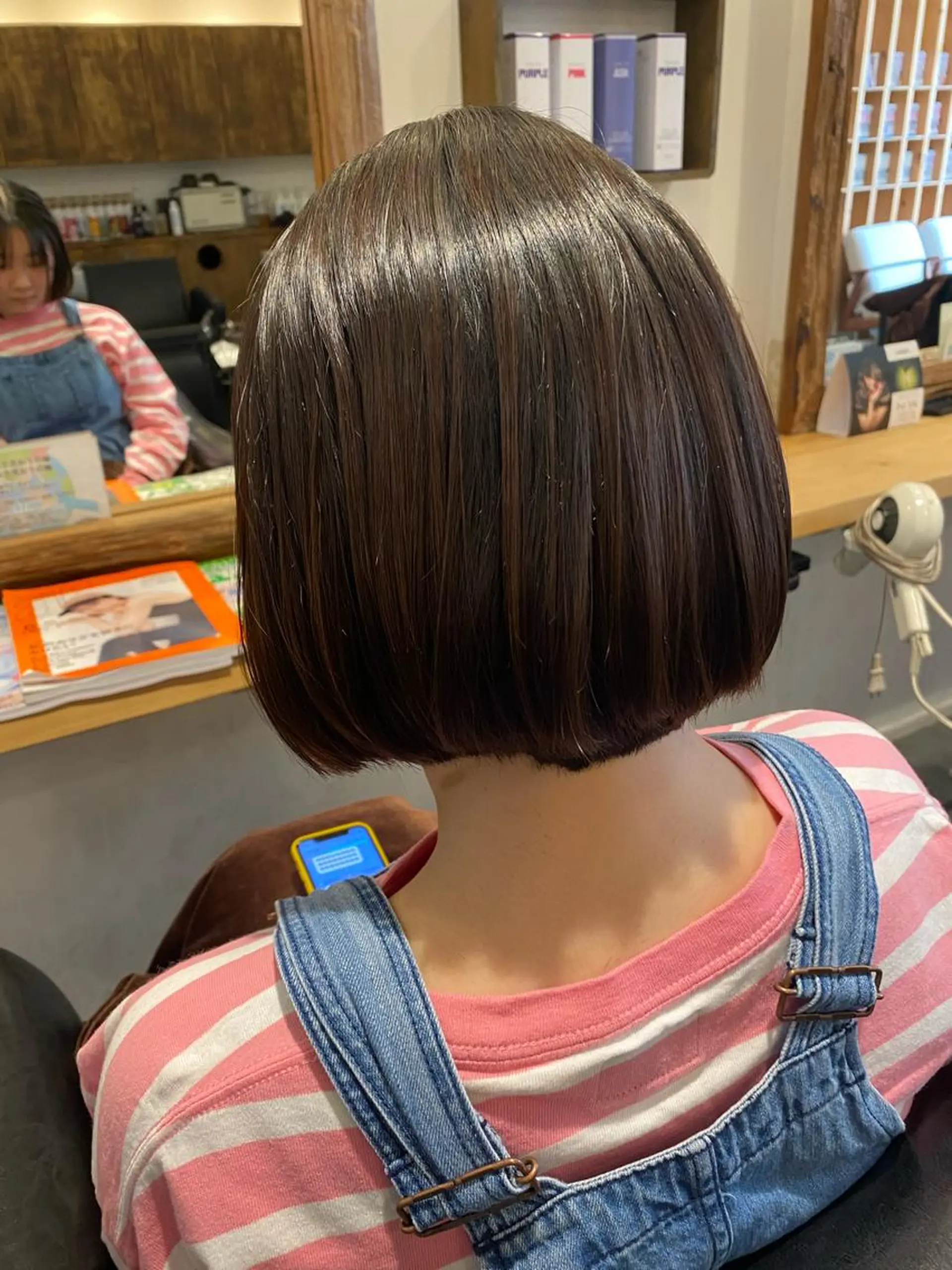 ミディアム 髪質改善 大内翔太のヘアスタイル