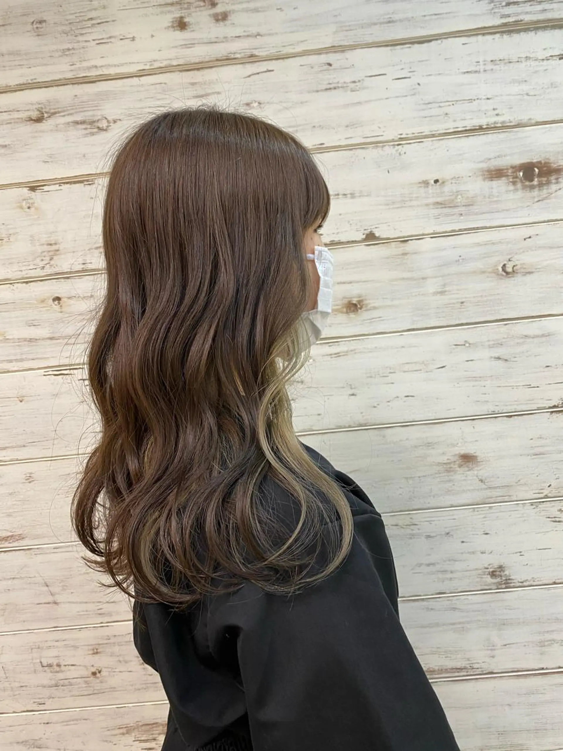 ロング カラー グレージュ ｲﾁｶﾜ ﾐｵ/ minim hairのヘアスタイル