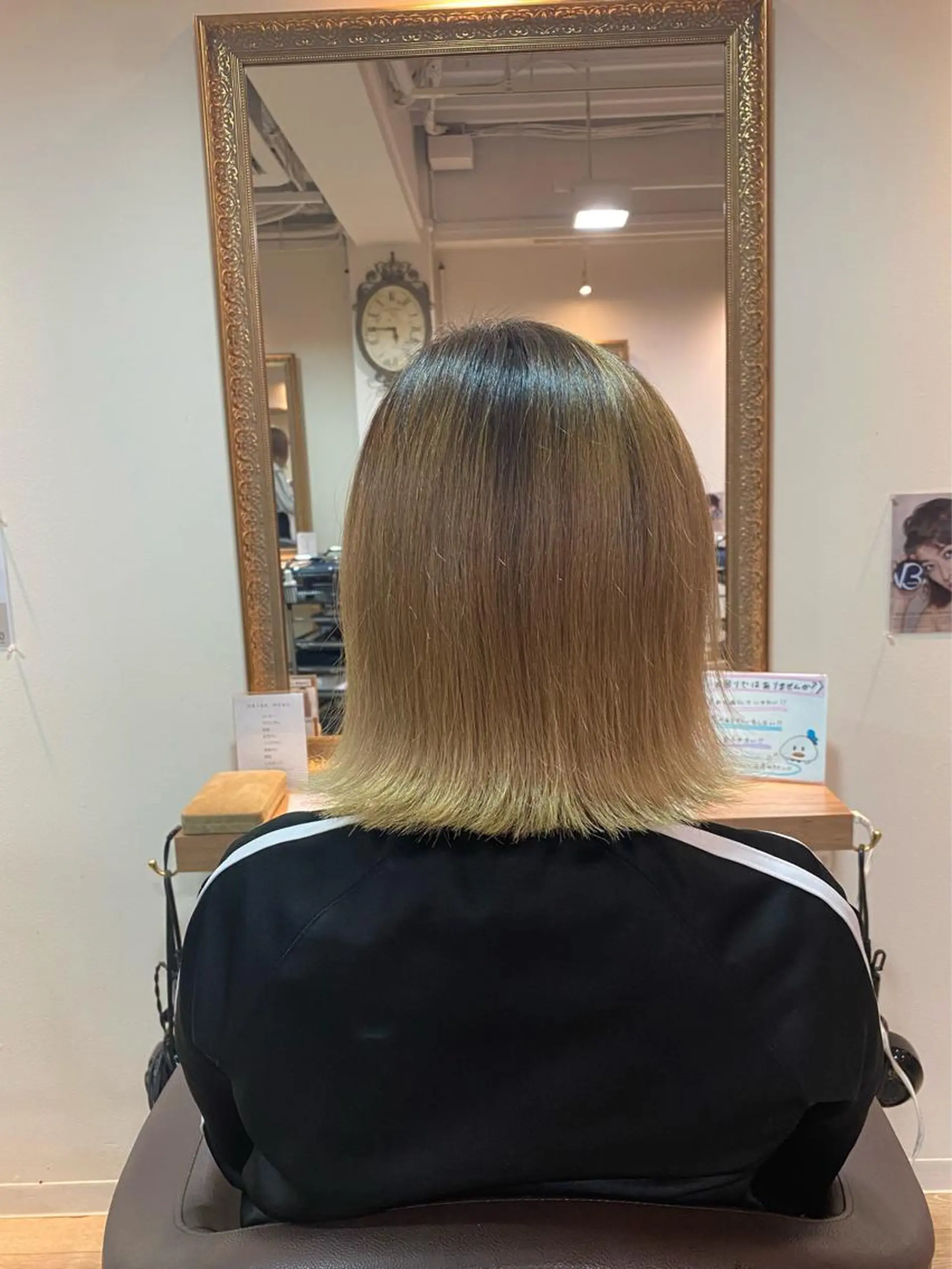 ミディアム ボブ maco / 難波美容室のヘアスタイル