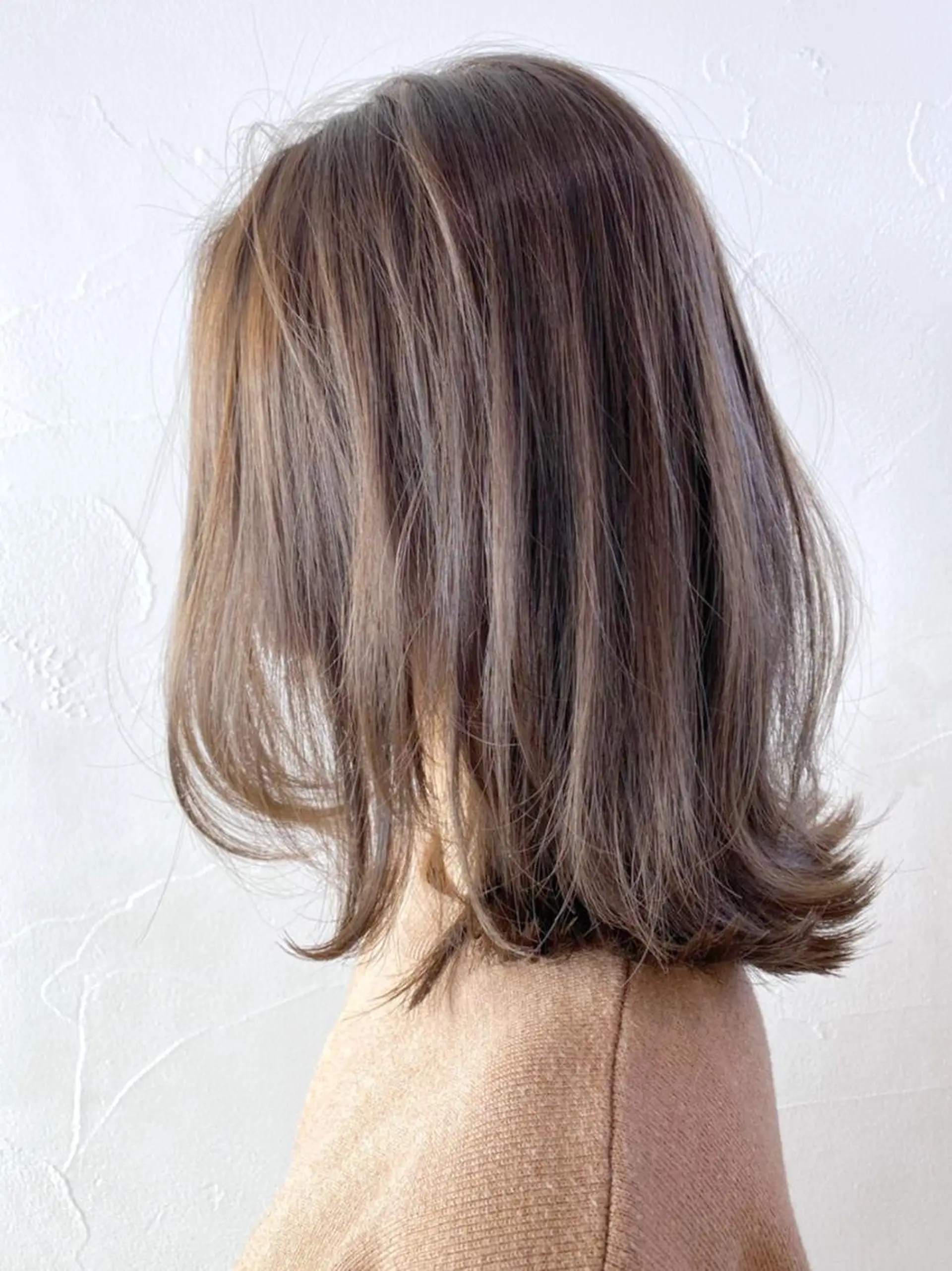 ミディアム カラー パーマ ヘアアレンジ レイヤーカット ITbyALBUM 浦和店のヘアスタイル