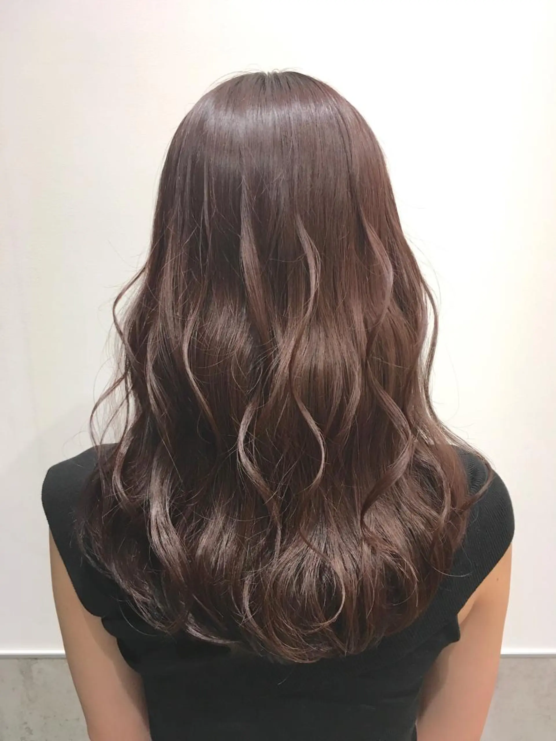 ロング カラー ベージュカラー ピンクカラー ピンクベージュ yoshi ☆のヘアスタイル